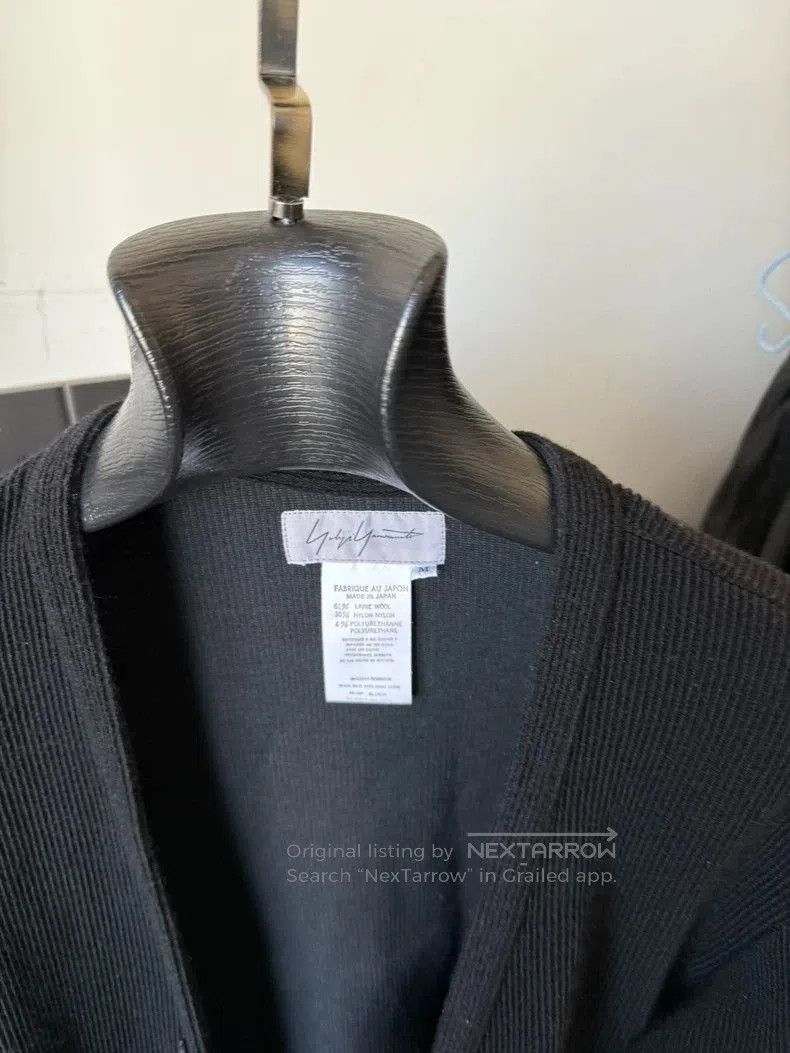 Yohji Yamamoto Yohji Yamamoto Long Knit Cardigan Coat Size US M / EU 48-50 / 2 - 3 Thumbnail