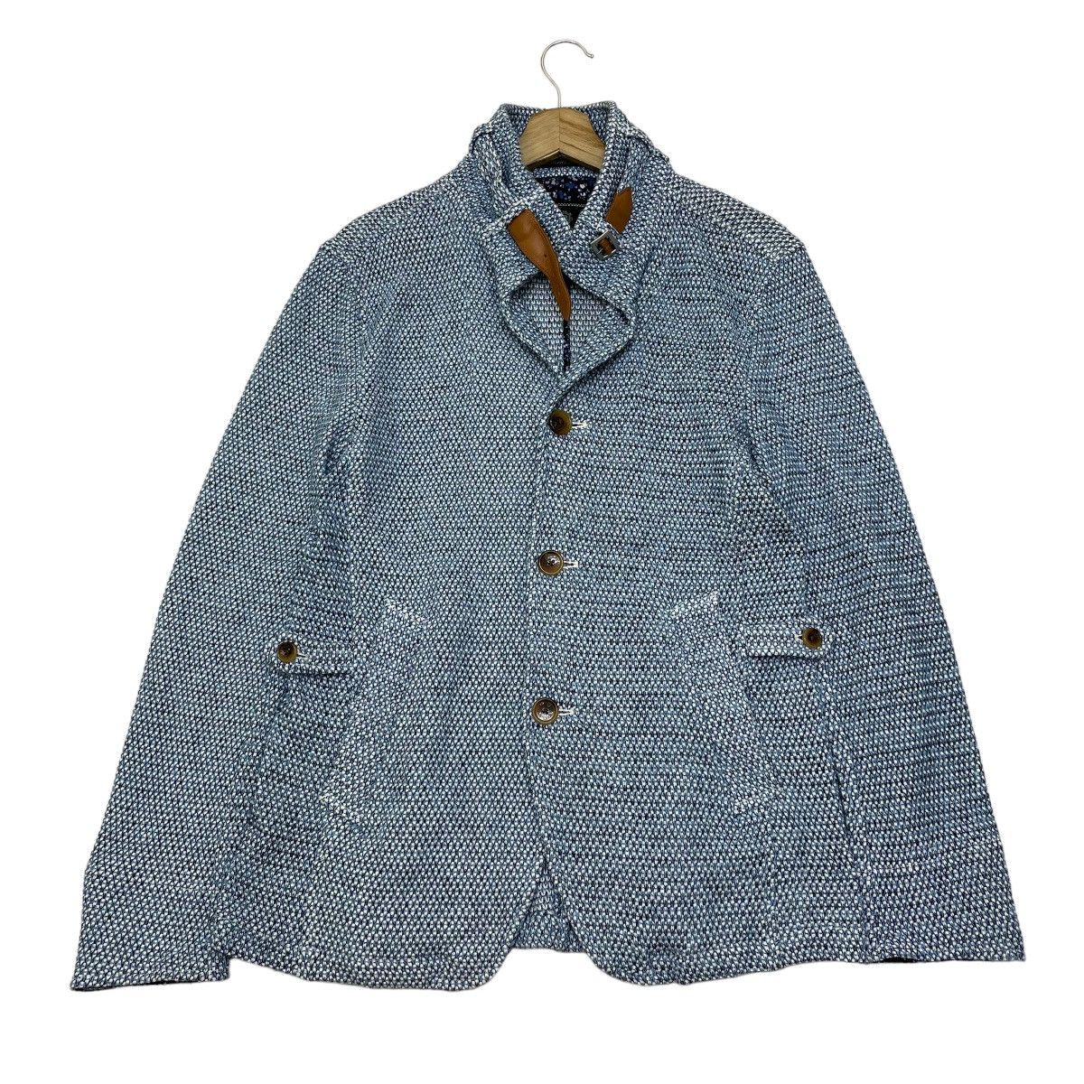 45rpm 🔥Japanese Brand Men Bigi Sashiko Jacket Size US S / EU 44-46 / 1 - 1 Thumbnail
