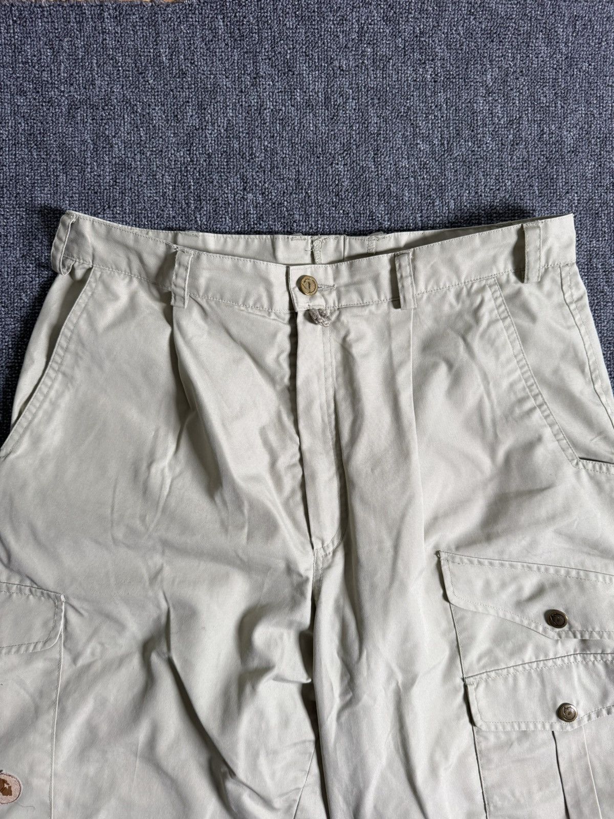 Fjallraven × Vintage Fjallraven Vintage Cargo Pants Trousers Outdoor Hiking Size US 31 - 8 Thumbnail