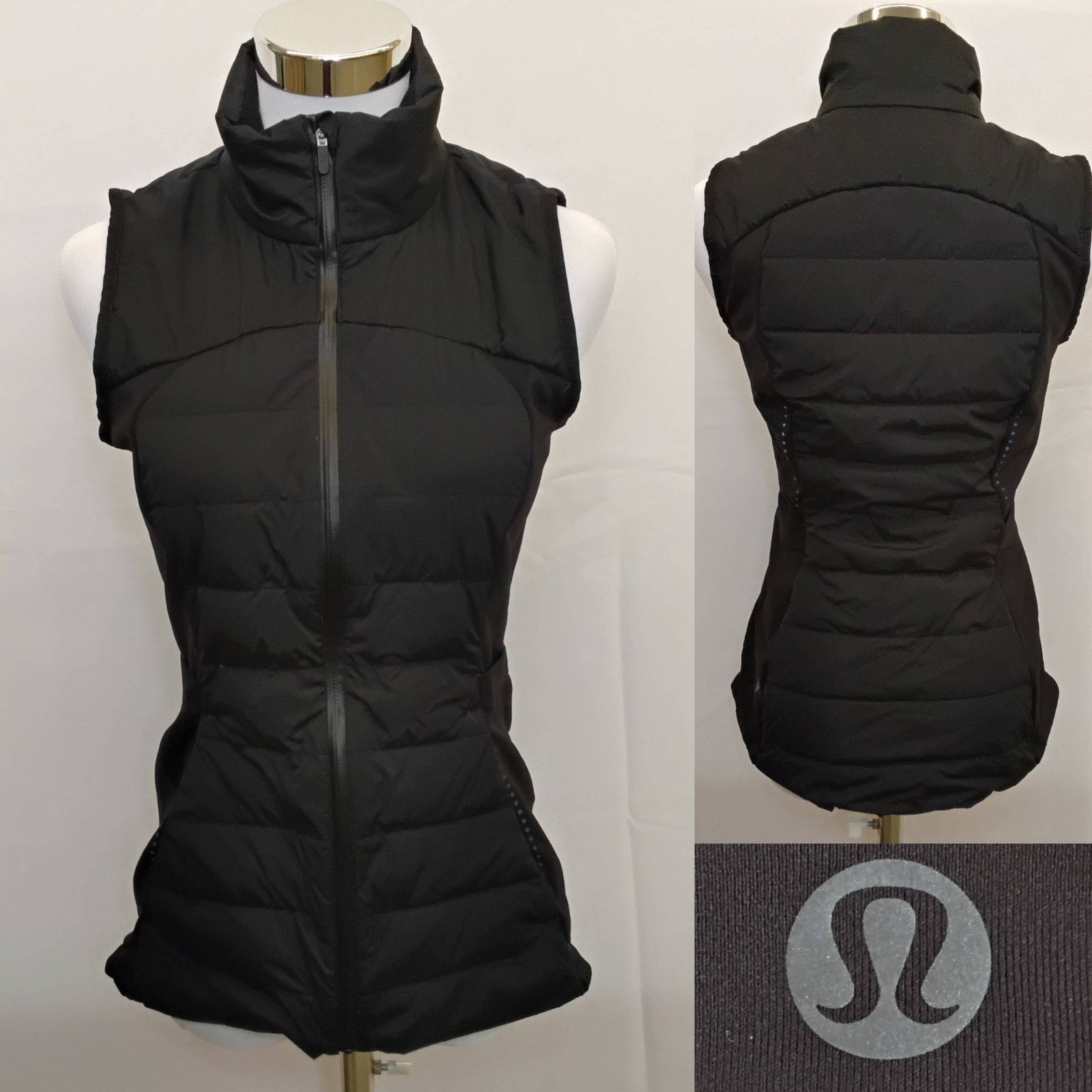 Lululemon Lululemon Down Hybrid Vest Women's 6 Black Active Wear Size M / US 6-8 / IT 42-44 - 1 Thumbnail