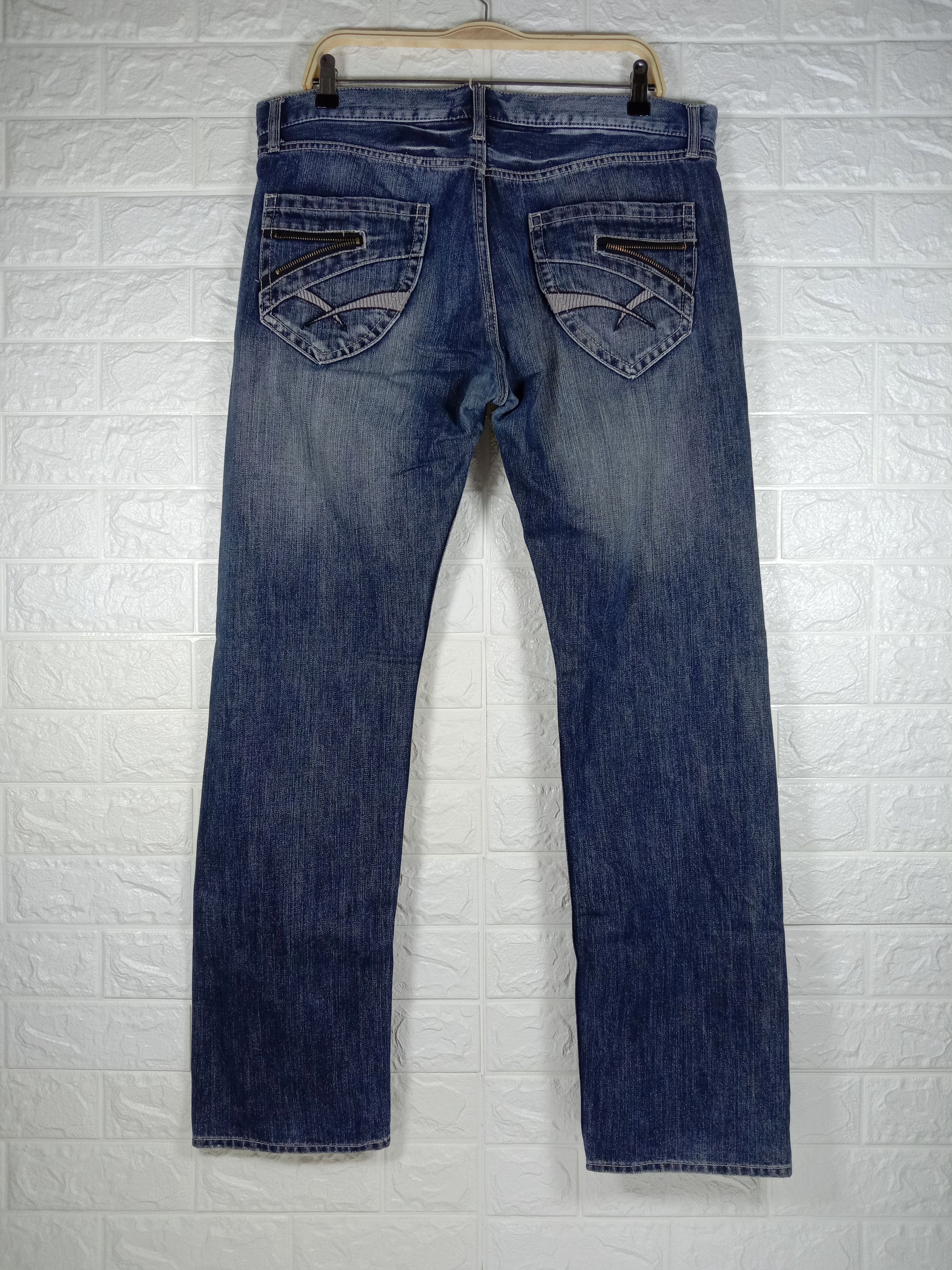 Japanese Brand Vintage Japanese Brand Villand Real Jeans Size US 37 - 5 Thumbnail