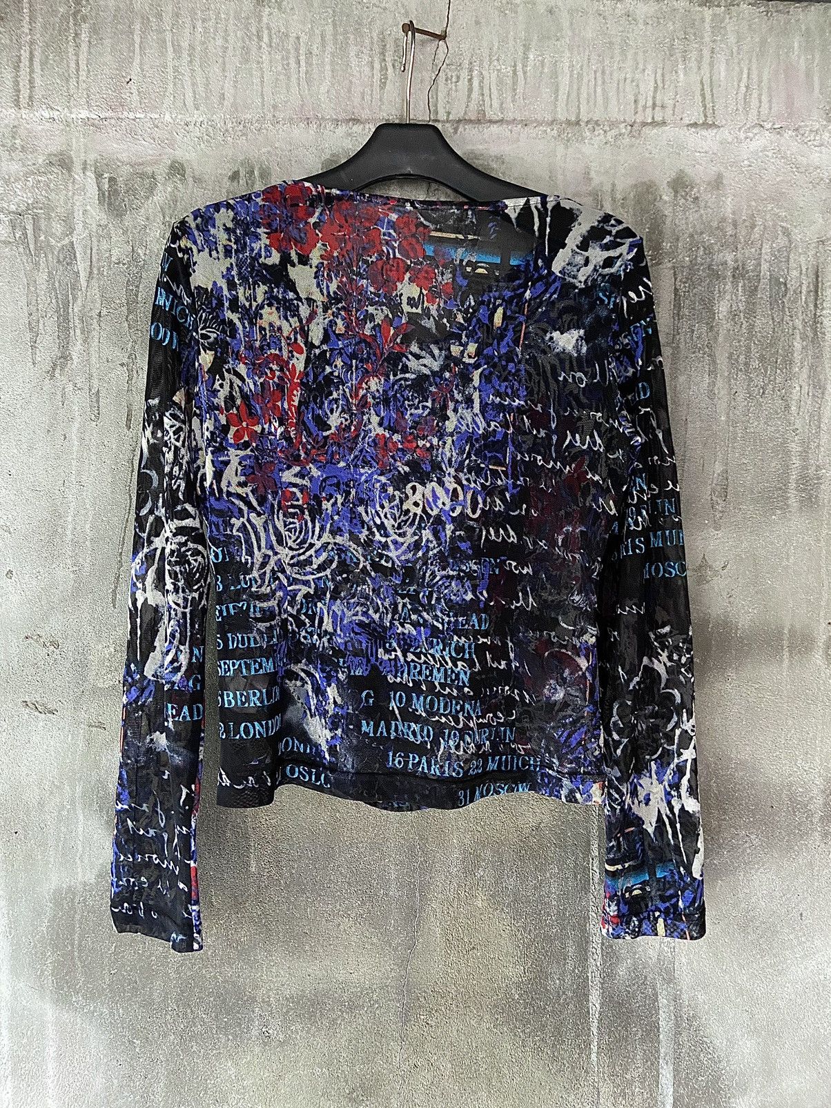 Hysteric Glamour JAPANESE MESH TOP ART PRINTED Size US XS / EU 42 / 0 - 2 Thumbnail