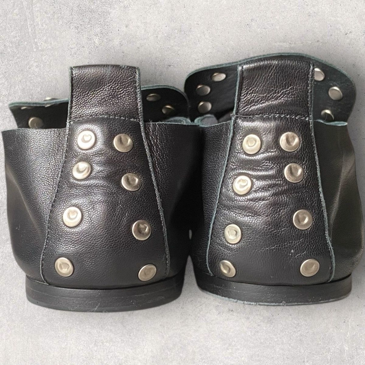 Celine Phoebe Philo Archive Rivet Studded Nappa Leather Shoes Size US 7 / IT 37 - 4 Thumbnail