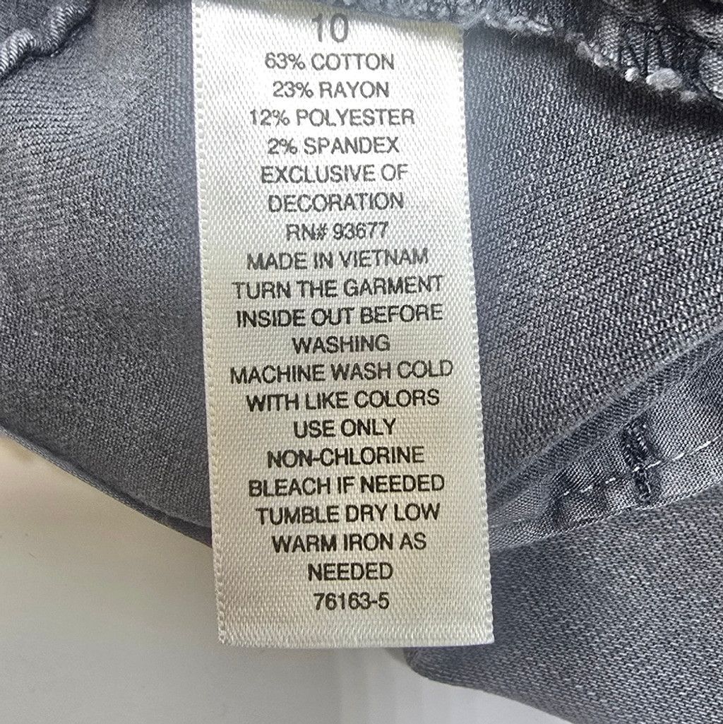The Unbranded Brand Ryegrass Stylish High-Rise Gray Women's Jeans size 10 Size 32" / US 10 / IT 46 - 7 Thumbnail