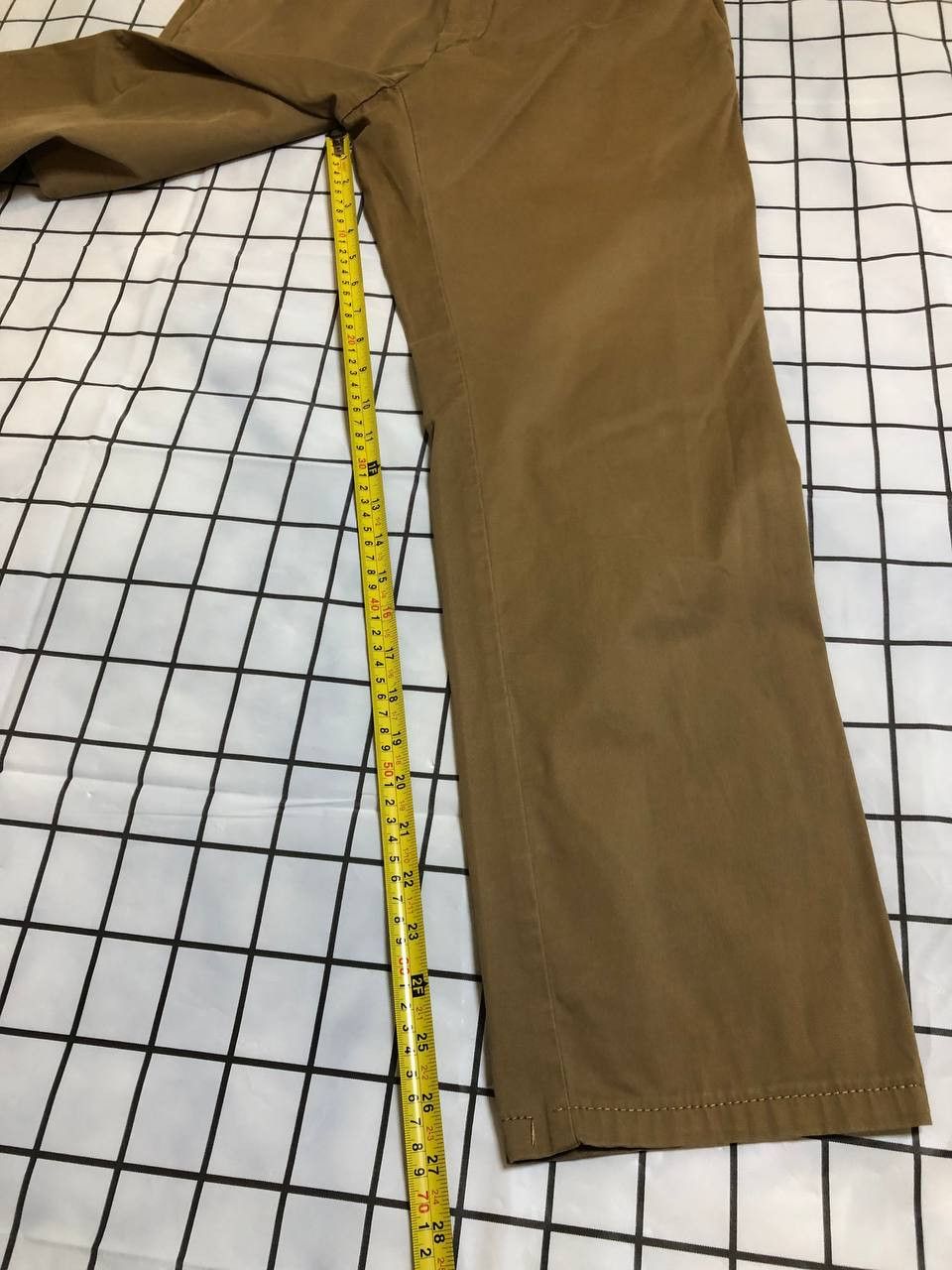 Polo Ralph Lauren Polo Ralph Lauren Mens Chino Trousers Slim Straight Beige Size US 31 - 6 Thumbnail
