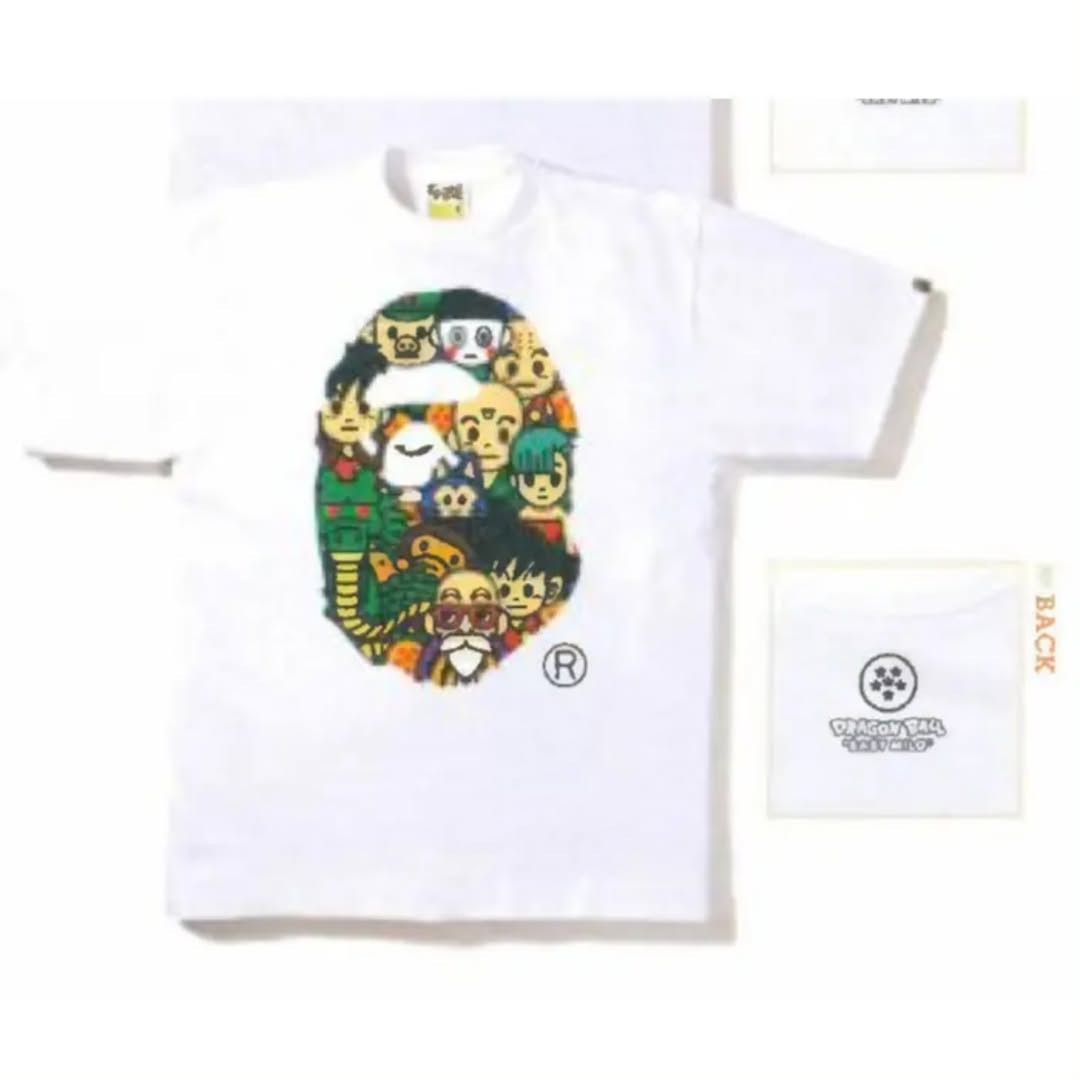 Bape 2016 BAPE x Dragon Ball Z Ape Head Tee Size S / US 4 / IT 40 - 2 Thumbnail
