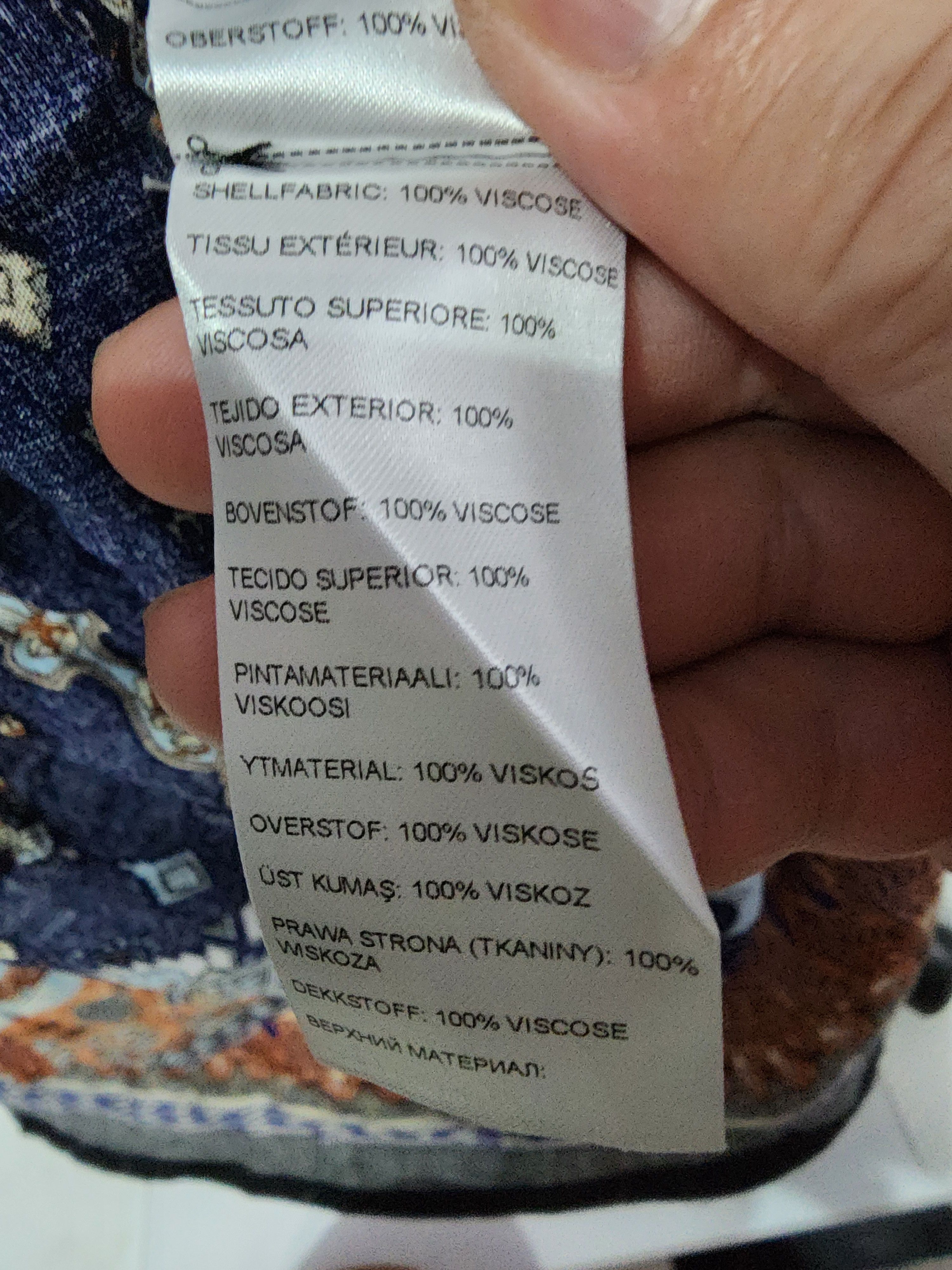 Other Multi-colored dress made of genuine viscose. Size M / US 6-8 / IT 42-44 - 10 Thumbnail