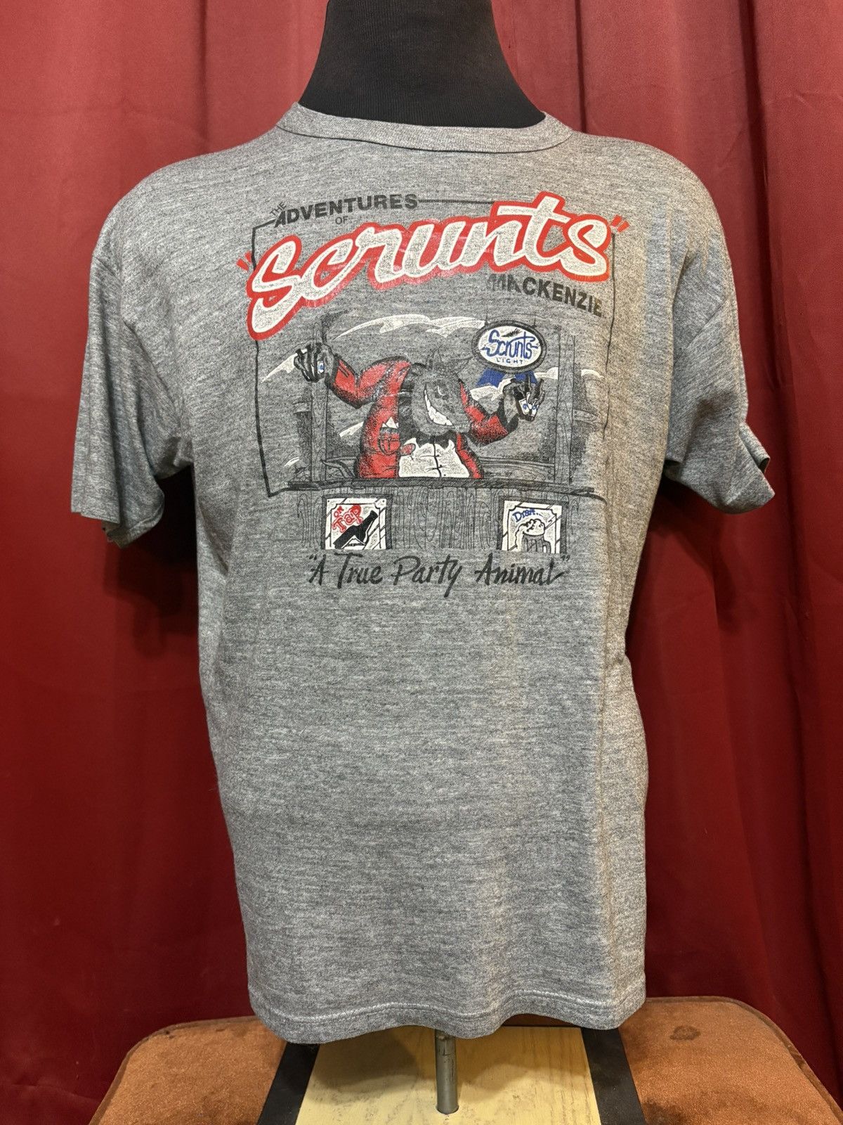 Vintage Vintage Scrunts Mackenzie Tshirt 90’s Party Animal Beer Tee Size US L / EU 52-54 / 3 - 1 Thumbnail