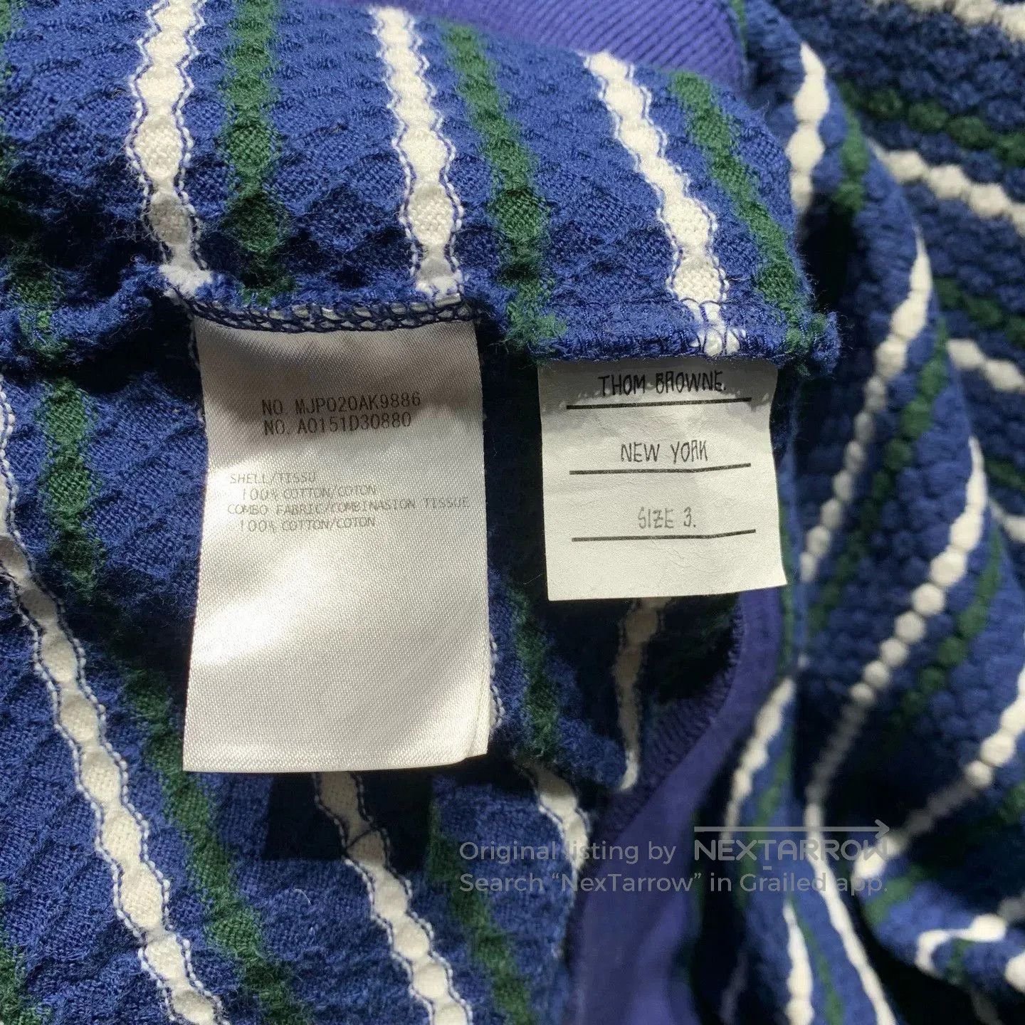 Thom Browne thom browne striped knit cardigan. Size US M / EU 48-50 / 2 - 8 Thumbnail