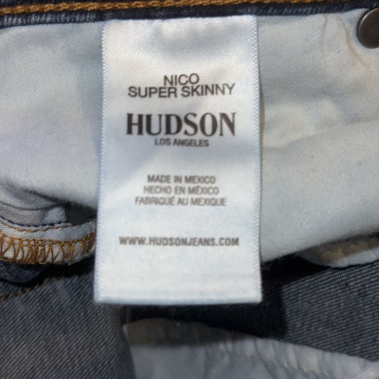Hudson Hudson Nico Super Skinny jeans Size 26" / US 2 / IT 38 - 6 Thumbnail
