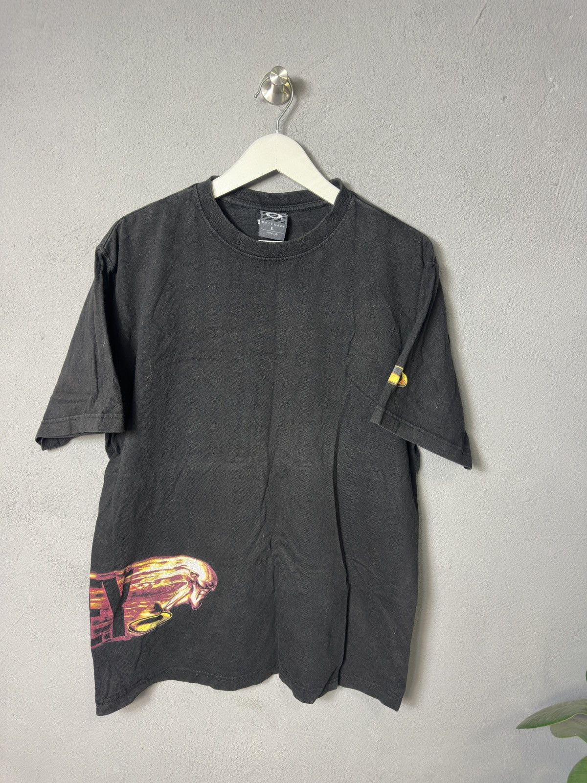 Vintage Y2K Oakley Software Mad Scientist Flame Streetwear