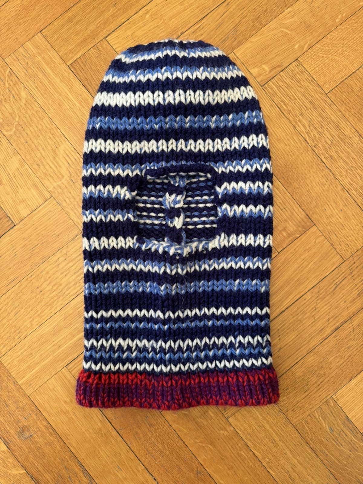 CALVIN KLEIN 205W39NYC knit balaclava hat