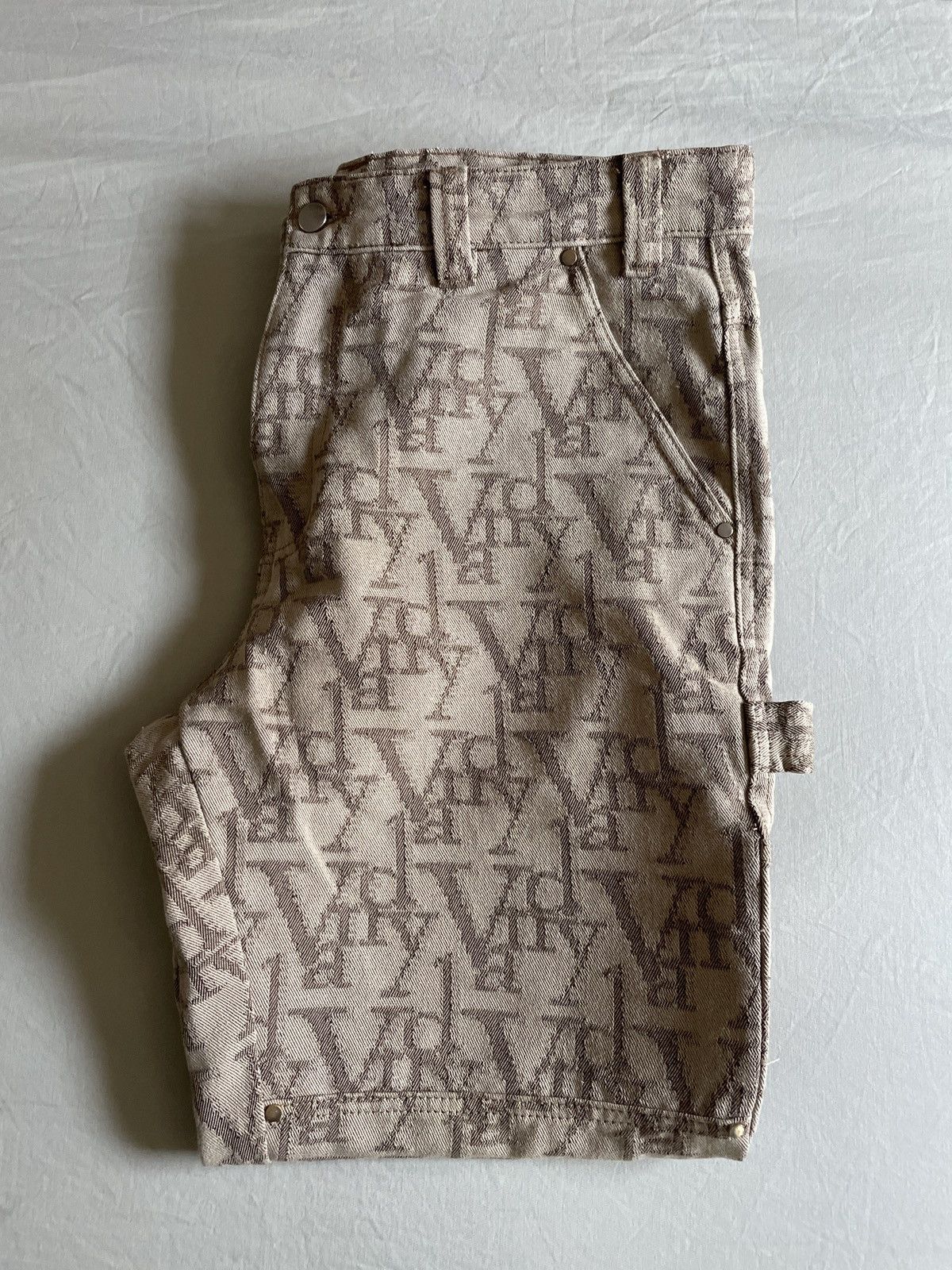 Vandy The Pink VANDY monogram double knee carpenter pants Size US 34 / EU 50 - 1 Thumbnail