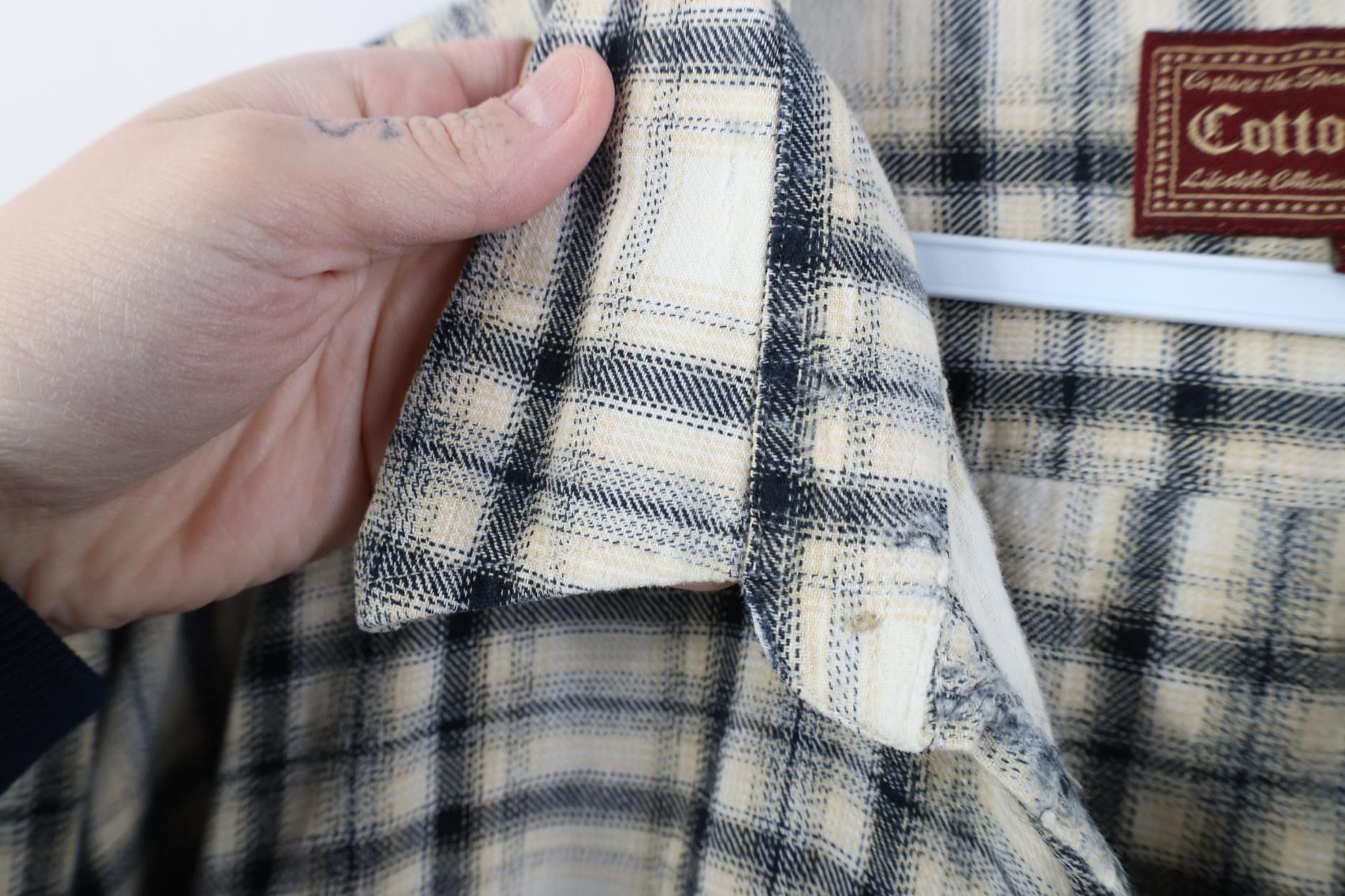 Vintage Vintage 90s Streetwear Single Needle Flannel Button Shirt Size US XXL / EU 58 / 5 - 9 Thumbnail