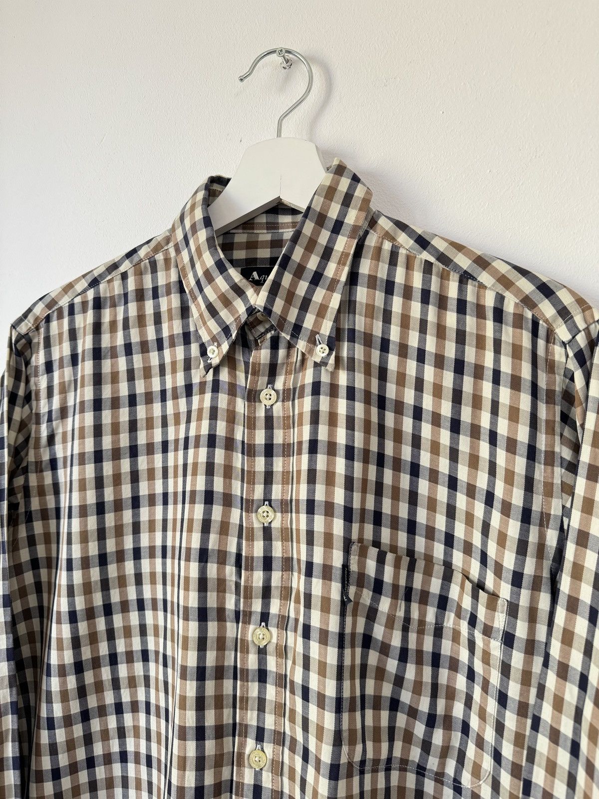 Aquascutum Aquascutum Plaid Cotton Shirt | Grailed