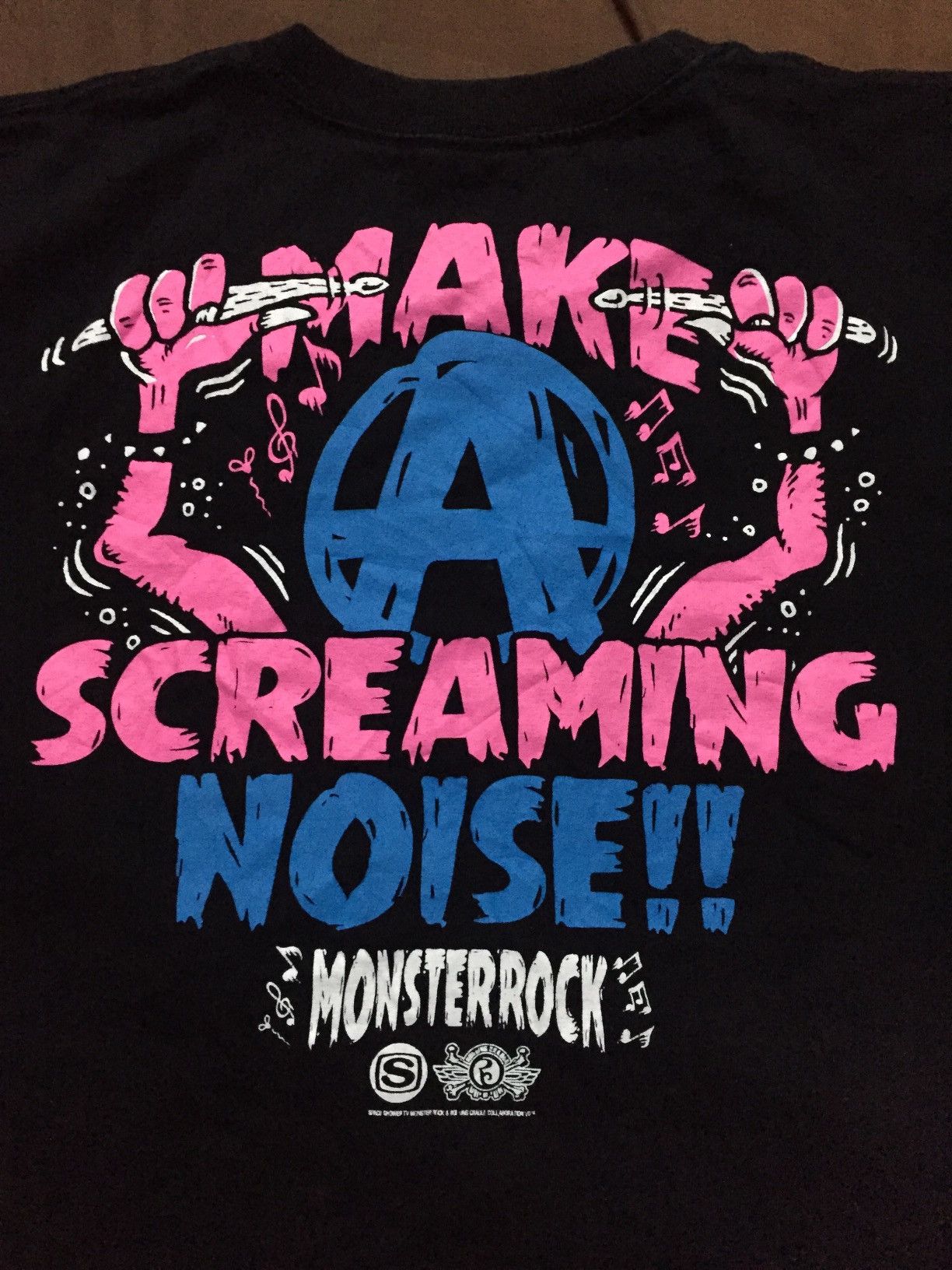 Band Tees × Japanese Brand Monster Rock Rolling Cradle Tee Size US M / EU 48-50 / 2 - 4 Thumbnail