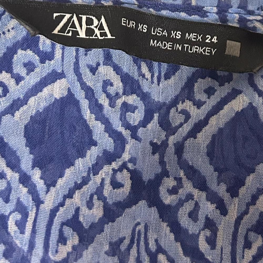 Zara Zara l Ruffle Boho Blouse XS Size XS / US 0-2 / IT 36-38 - 7 Thumbnail
