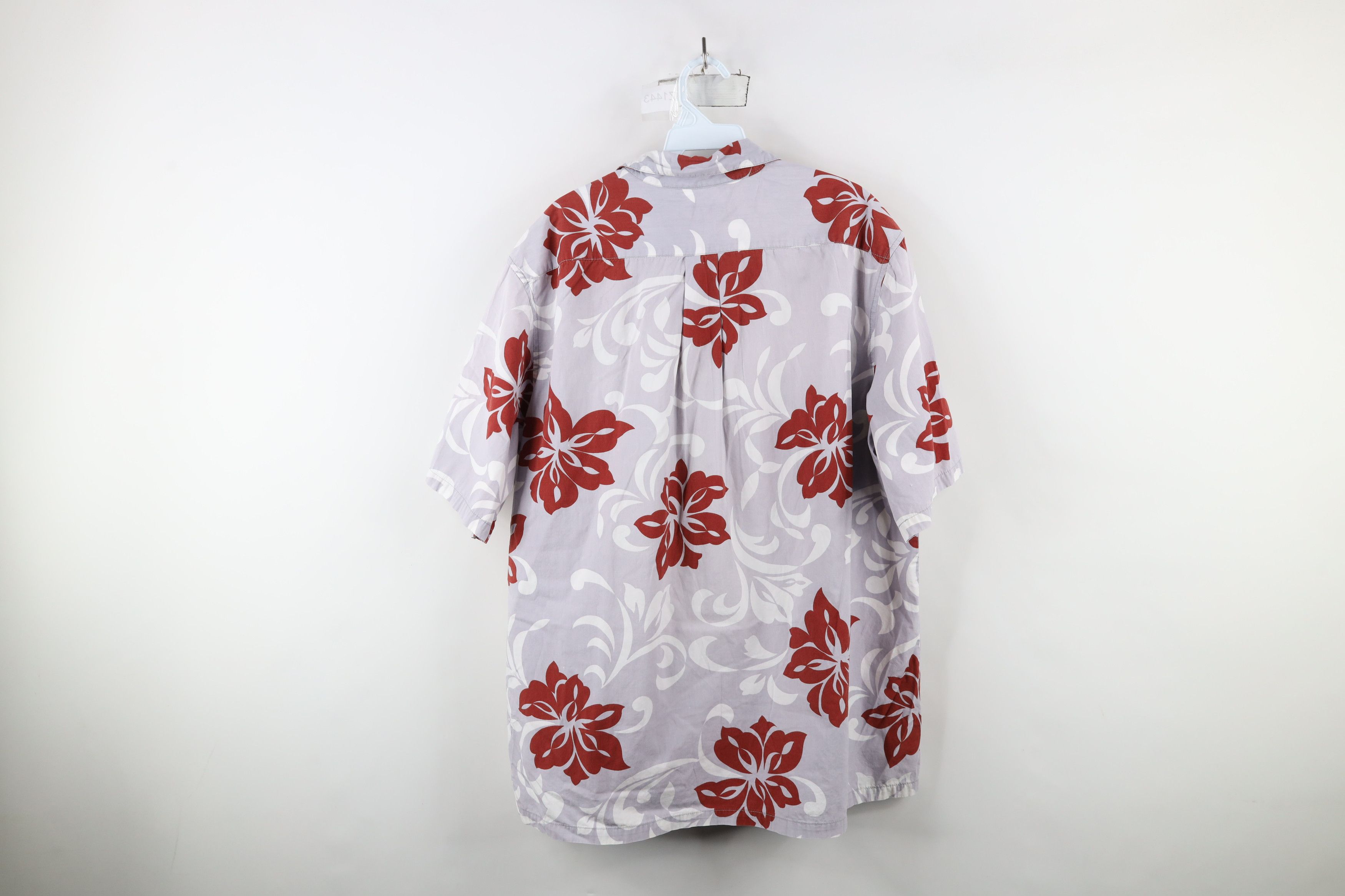 Vintage Vintage 90s Ohio State University Hawaiian Button Shirt Size US XXL / EU 58 / 5 - 13 Thumbnail