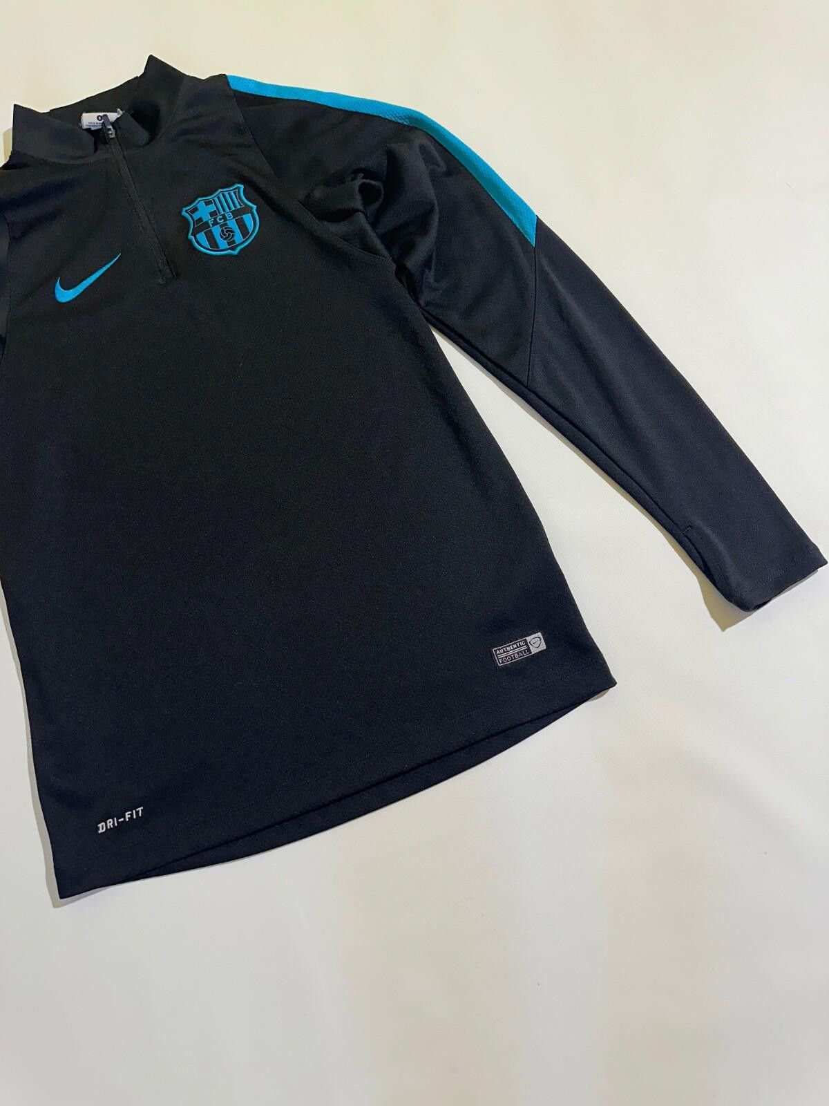 Nike 2015-16 Barcelona Nike 1/4 Zip Football Soccer Drill Top S Size US S / EU 44-46 / 1 - 3 Thumbnail