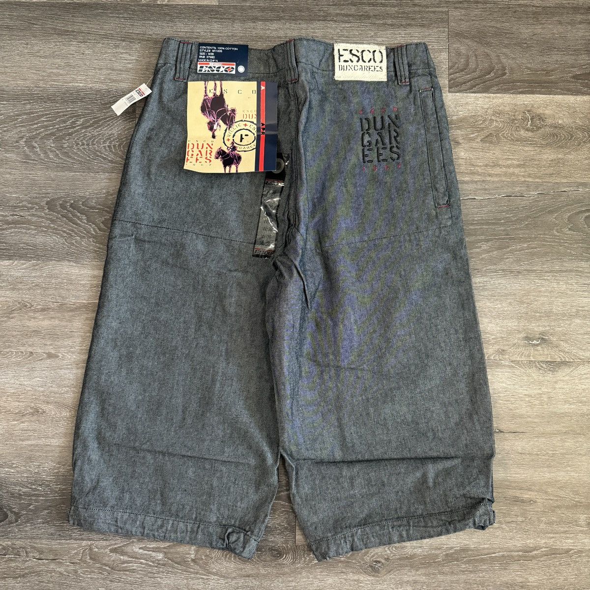 JNCO × Japanese Brand × Vintage Crazy Vintage y2k Willie ESCO super baggy cybergoth tech wea Size US 36 / EU 52 - 2 Thumbnail