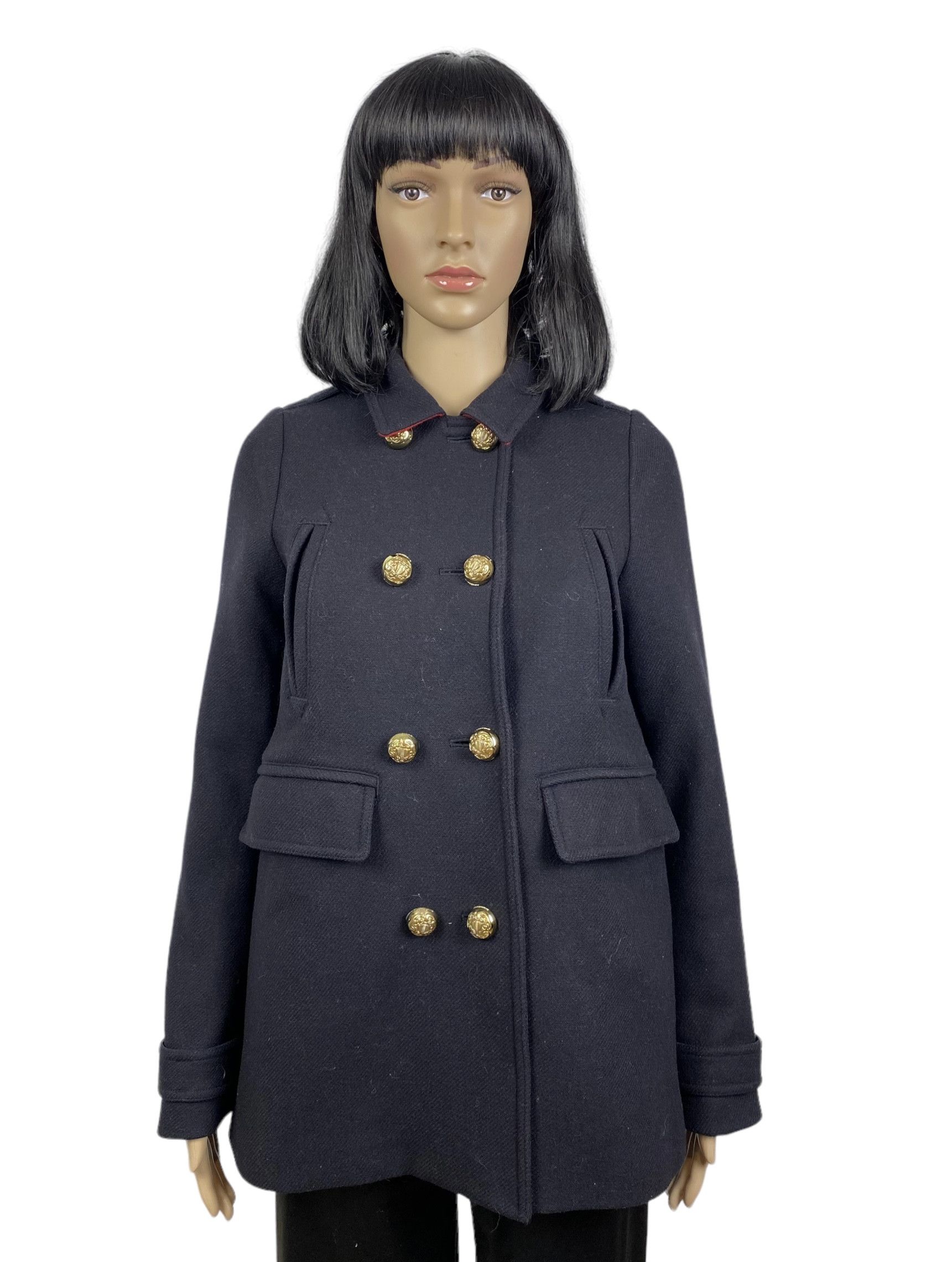 Burberry burberry coat wool size 14 anni - womens xs Size XS / US 0-2 / IT 36-38 - 1 Thumbnail