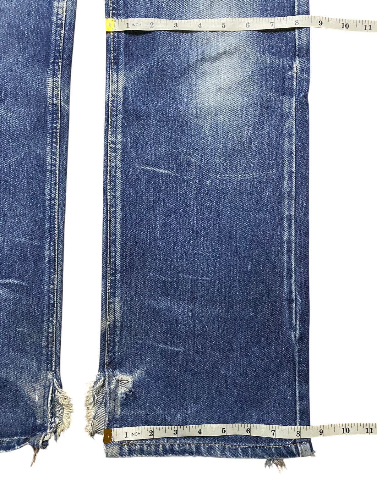 Lee × The Brooklyn Circus Vintage Lee X Edwin Faded Wash Distressed Sanforized Jeans Size US 29 - 17 Thumbnail