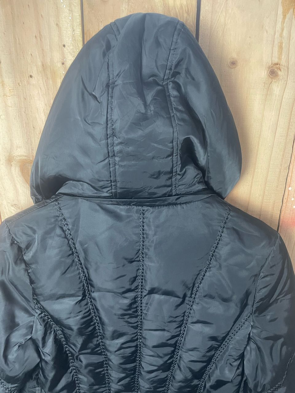 Balmain × Vintage Vintage Balmain Down Jacket Hoodie Size L / US 10 / IT 46 - 25 Thumbnail