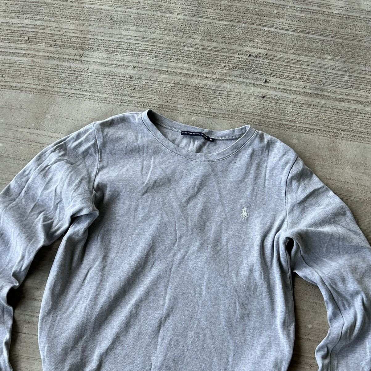 Vintage Polo Ralph Lauren Sport Grey Vintage Longsleeve Sweatshirt Size US XL / EU 56 / 4 - 2 Thumbnail