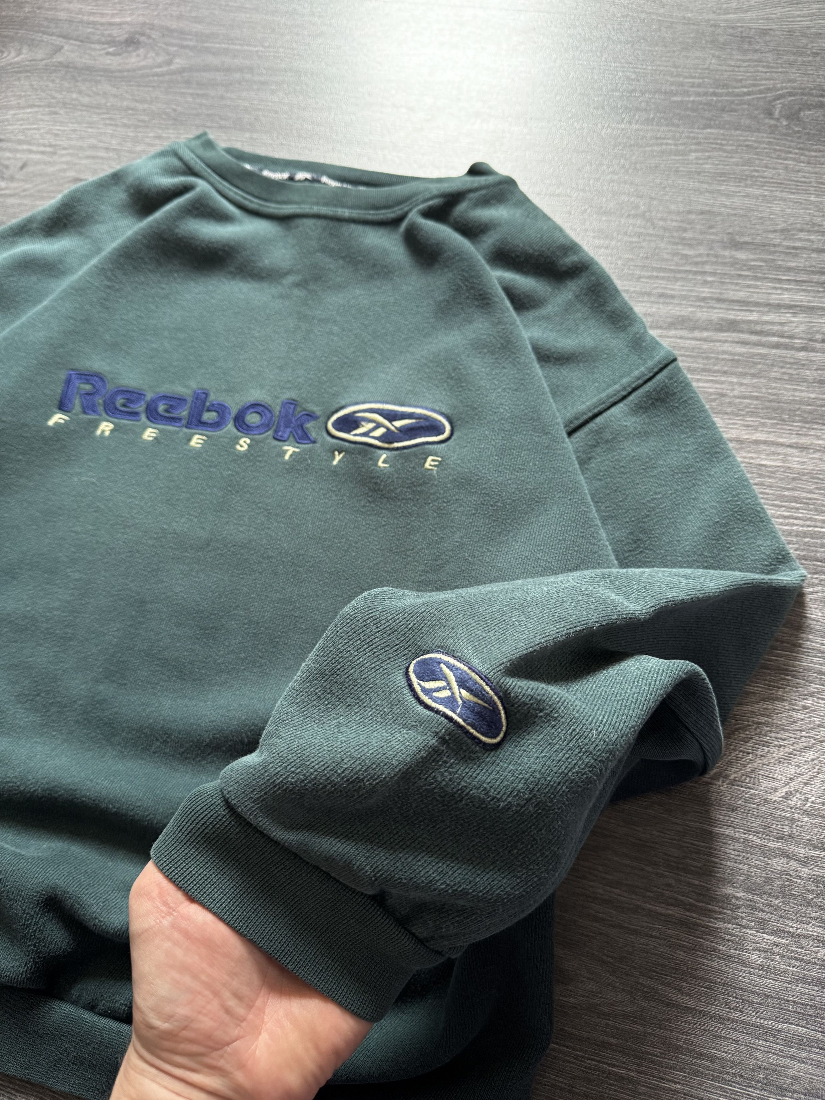 Reebok Vintage 90s Reebok Baggy Sweatshirt Size US S / EU 44-46 / 1 - 5 Thumbnail