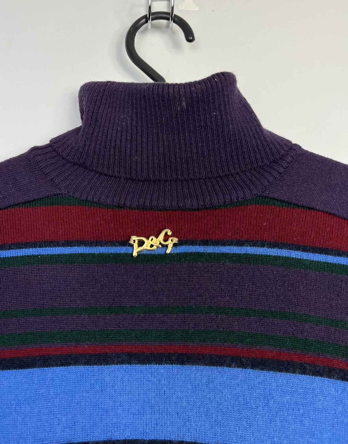 Dolce & Gabbana Dolce & Gabbana Golf Sweater Made In Italy High End 50% Wool Size S / US 4 / IT 40 - 3 Thumbnail