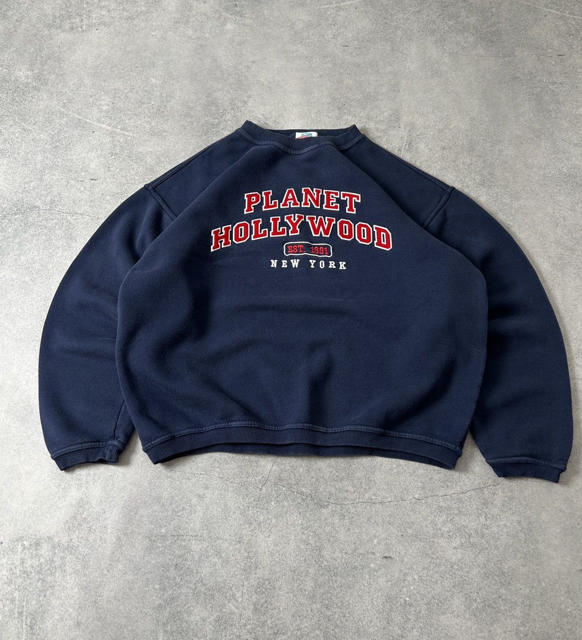 Planet Hollywood Vintage Planet Hollywood big logo sweatshirt mens Size US M / EU 48-50 / 2 - 1 Thumbnail