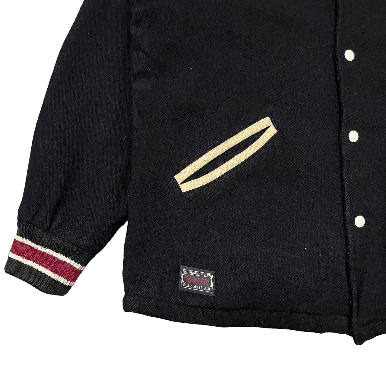 Japanese Brand Vintage Rawlings St. Louis USA Wool Varsity Style Jacket Size US L / EU 52-54 / 3 - 3 Thumbnail