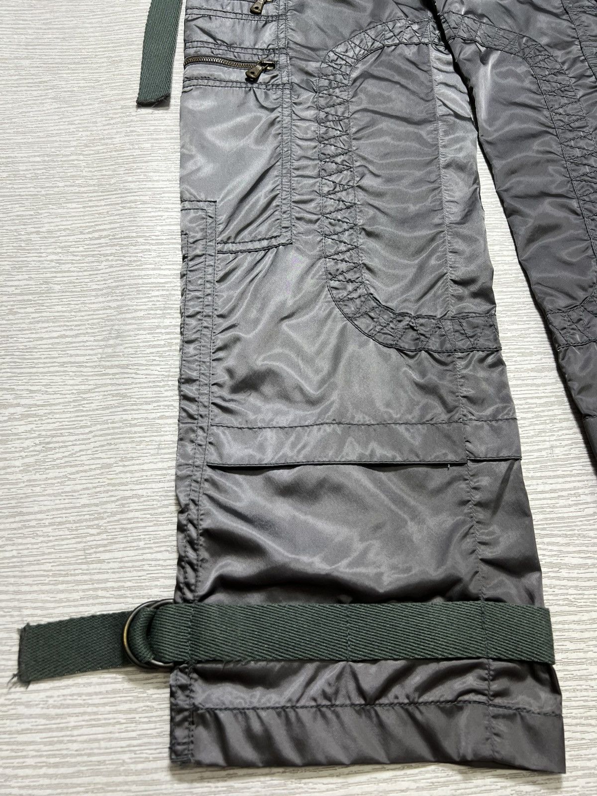 Dolce & Gabbana Dolce & Gabbana - FW03 - Bondage Parachute Nylon Cargo Pants Size US 32 / EU 48 - 11 Thumbnail