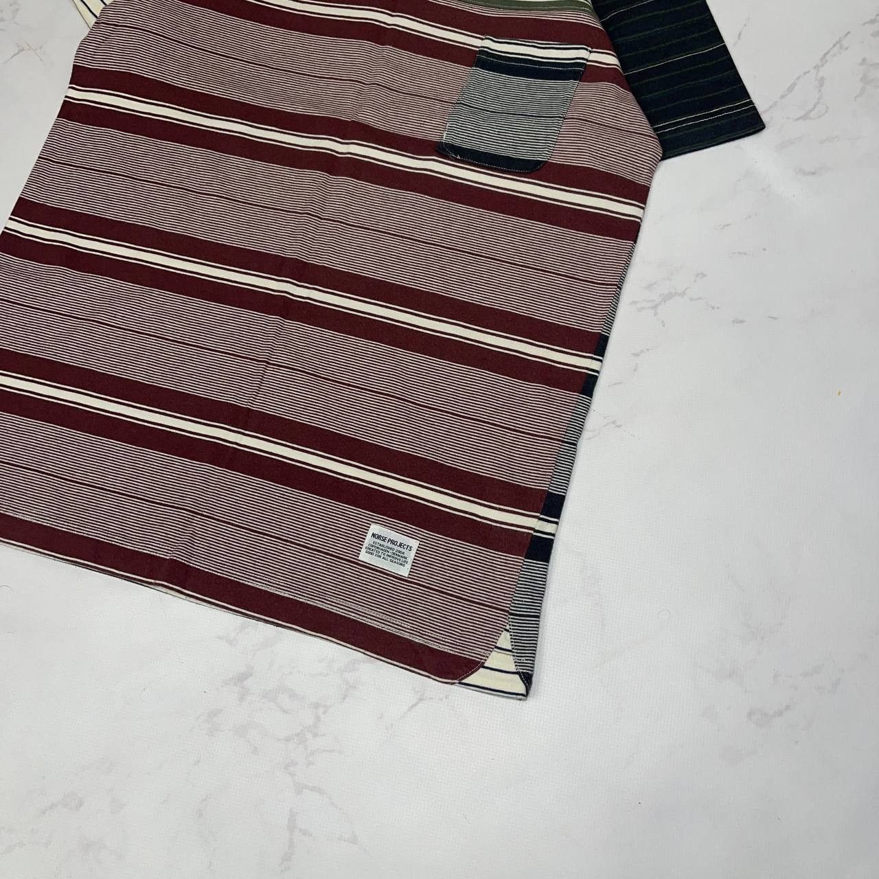 Norse Projects Norse Projects Norse Project stripped pocket tee Size S Size US S / EU 44-46 / 1 - 8 Thumbnail