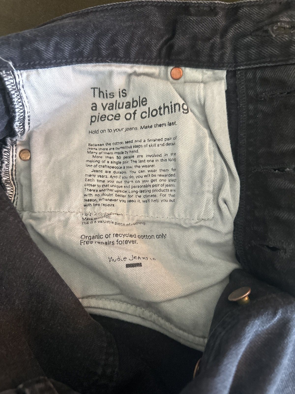 Nudie Jeans Nudie Jeans Rad Rufus 30x32 Brand New Size US 30 / EU 46 - 2 Thumbnail