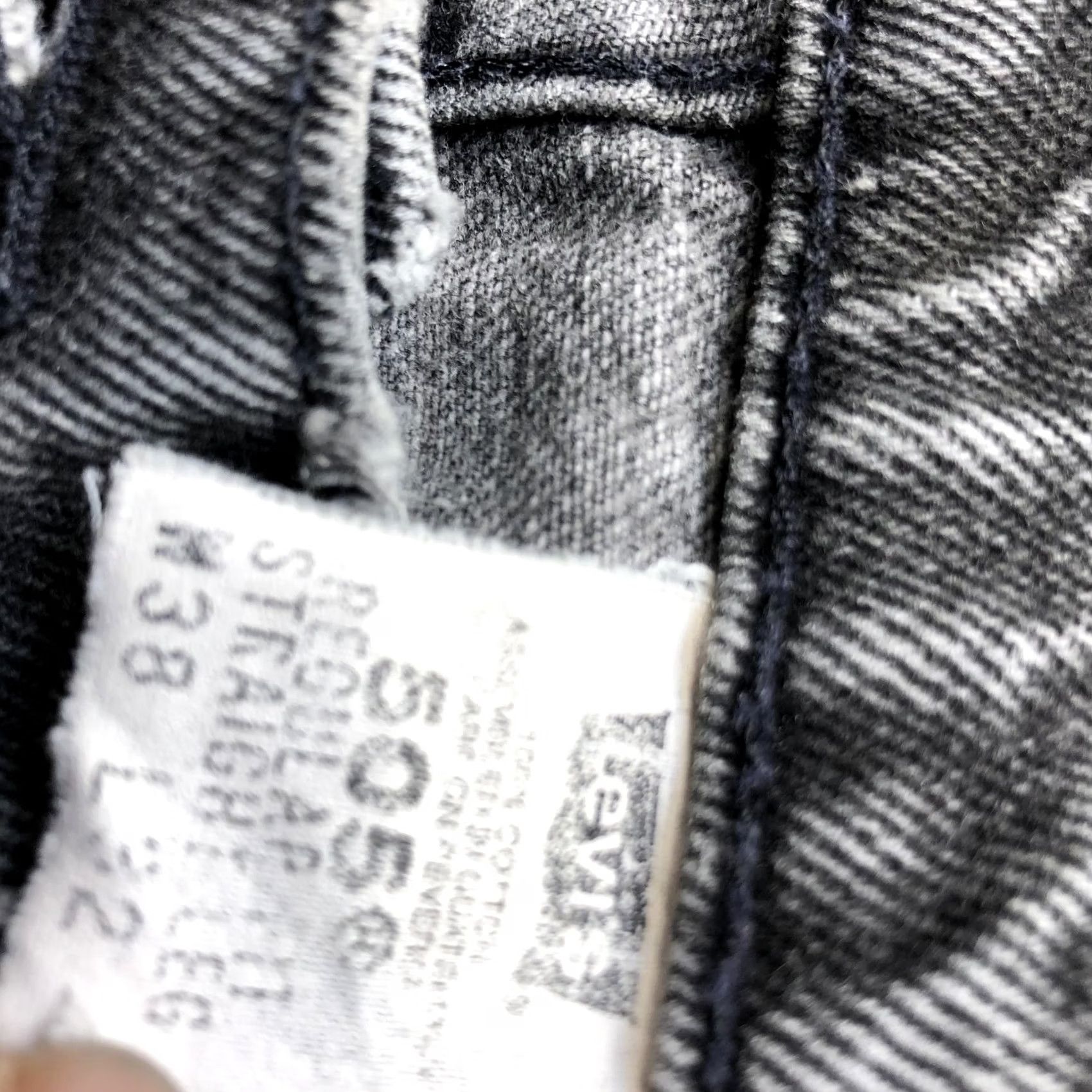 Levi's VINTAGE Levi's 505 Jeans Mens 38x32 Gray Regular Straight Zip Fly Denim Pants Size US 38 / EU 54 - 5 Thumbnail