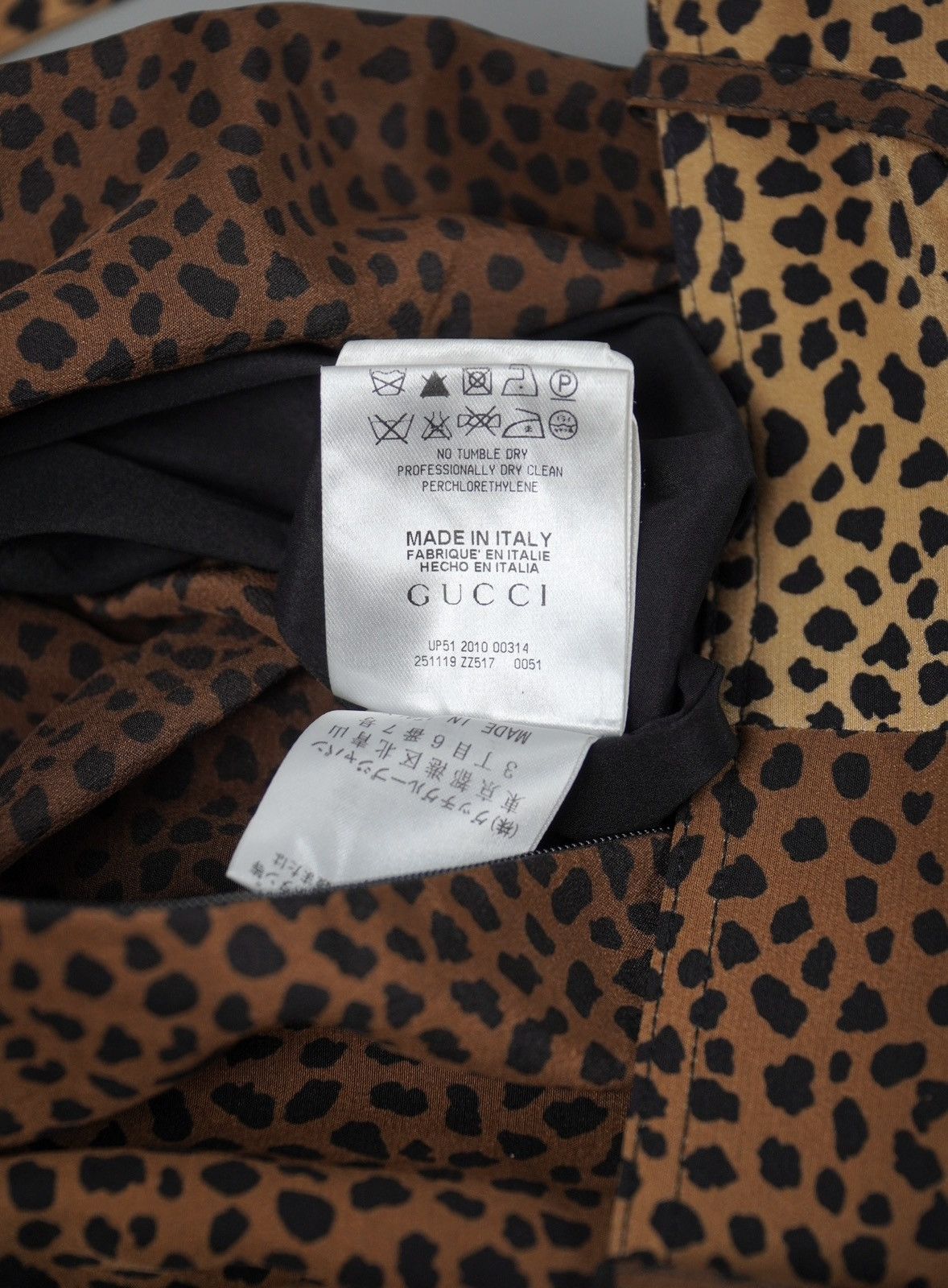 Gucci Gucci - Pre-Fall 2010 Campaign - Leopard Print Belted Dress | Grailed