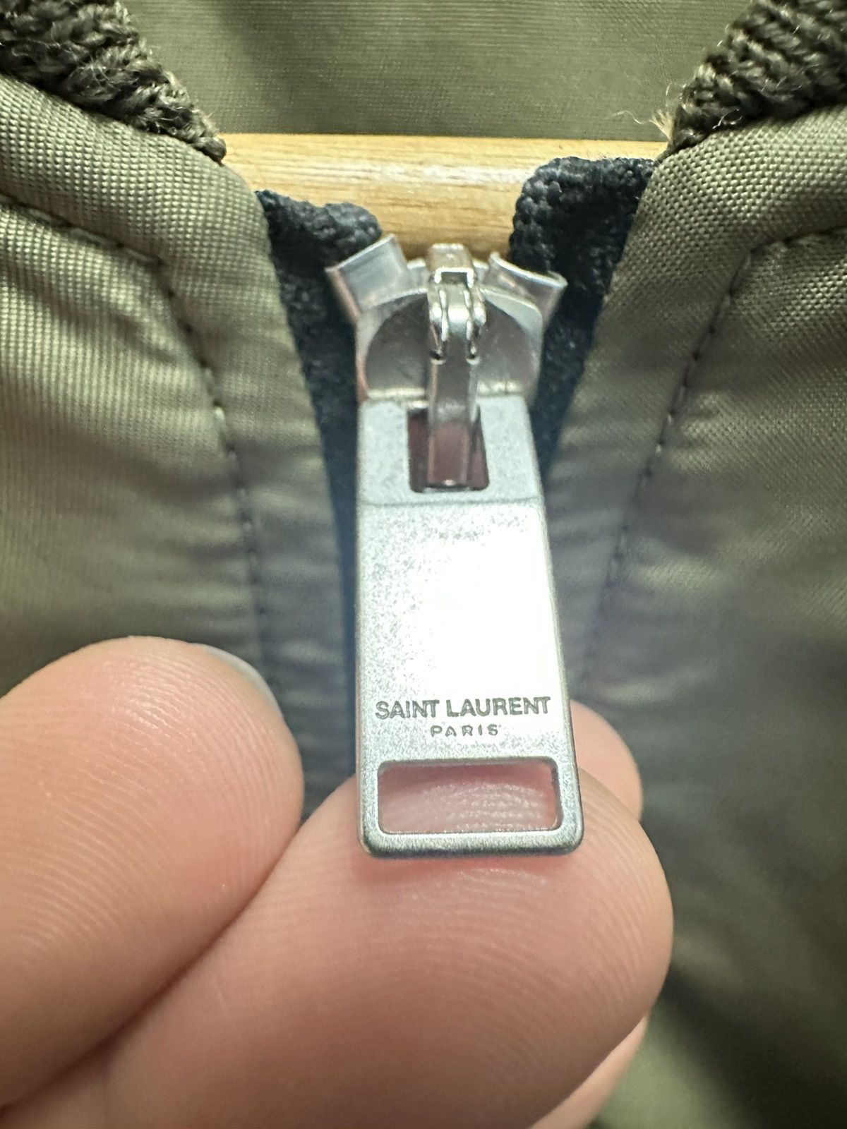 Saint Laurent Paris Saint laurent paris green pilot jacket Size US M / EU 48-50 / 2 - 6 Thumbnail