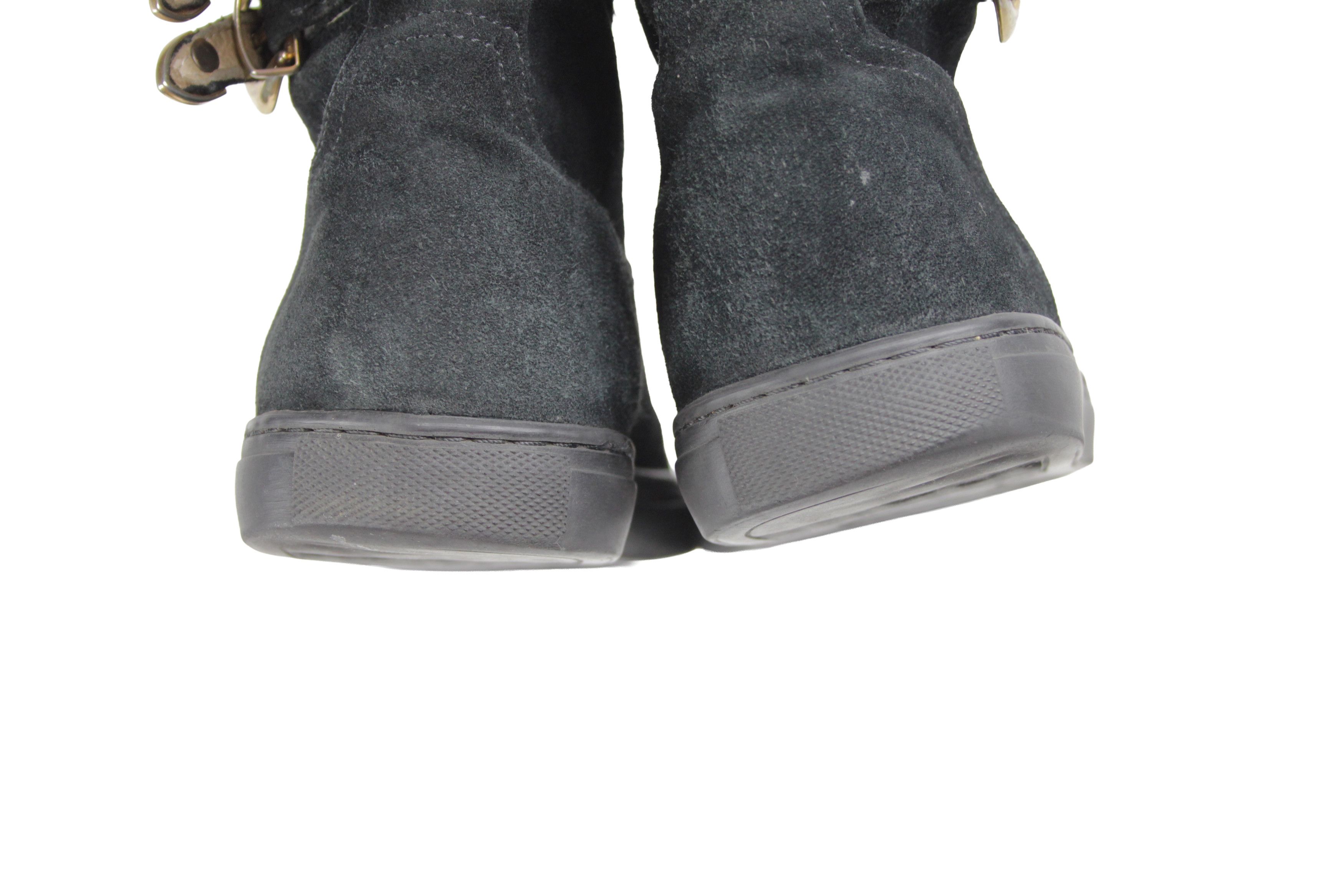 Stine Goya Belted Y2K Suede Hi-Top Size US 9 / IT 39 - 10 Thumbnail