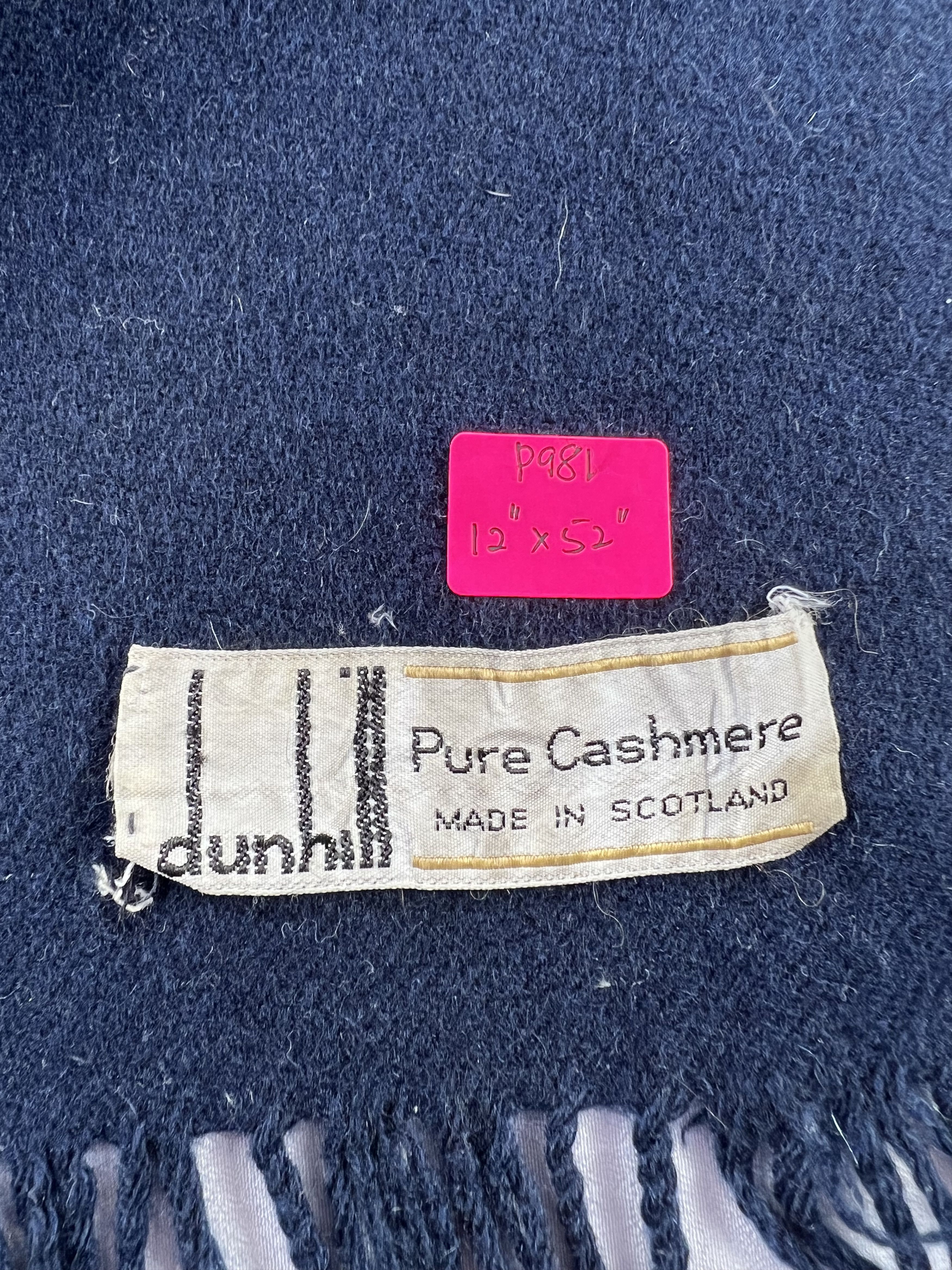Alfred Dunhill Alfred Dunhill Scarf / Muffler / Neckwear P981 Size ONE SIZE - 4 Thumbnail