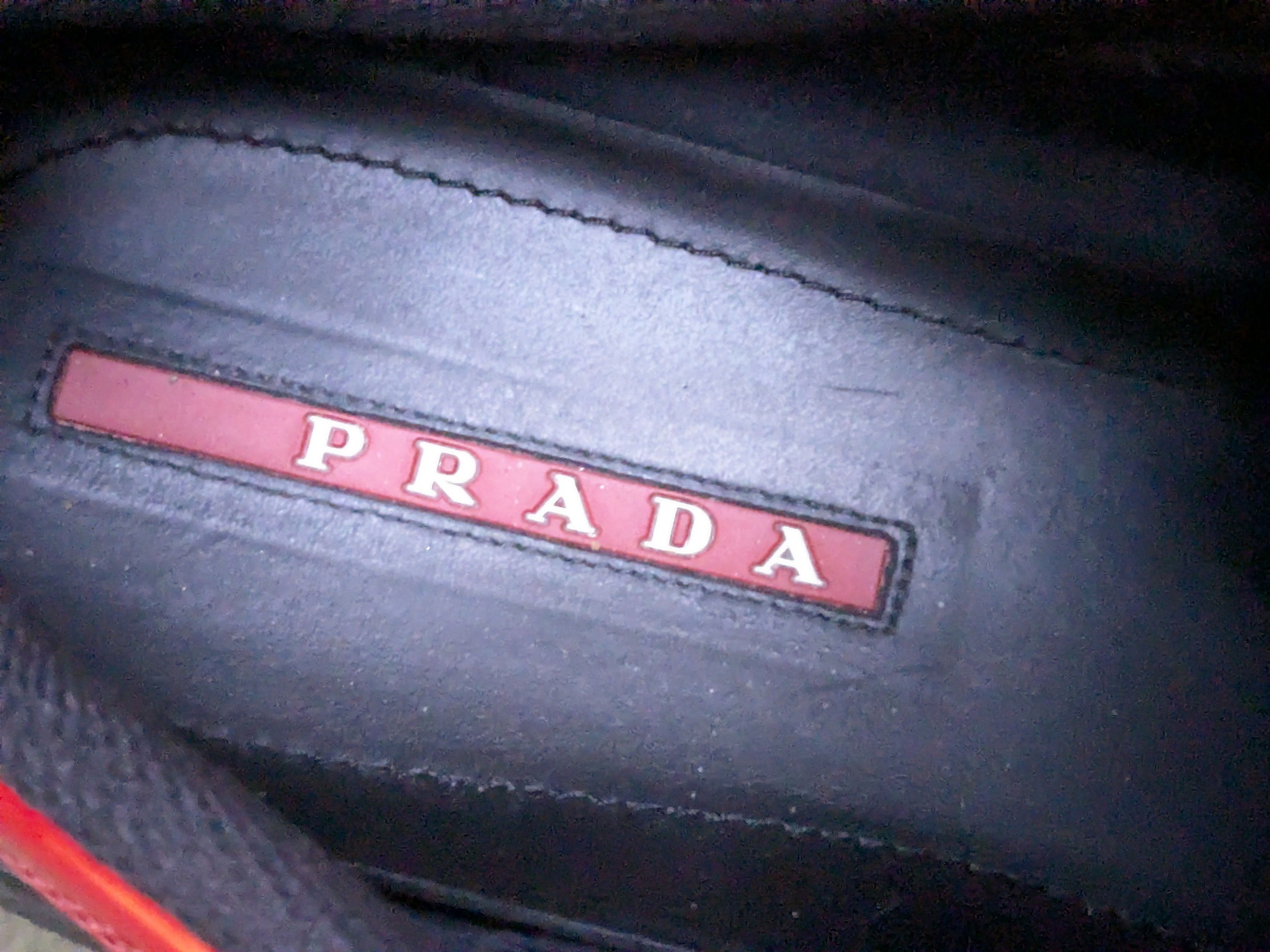 Prada Prada America's Cup Sneakers Red Black Patent 11 Size US 11 / EU 44 - 7 Thumbnail