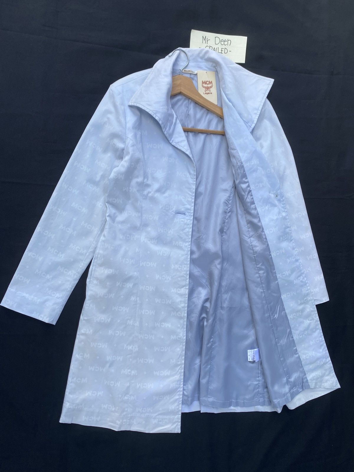 MCM Rare Vintage MCM Monogram Logos Long Coat Size M / US 6-8 / IT 42-44 - 10 Thumbnail