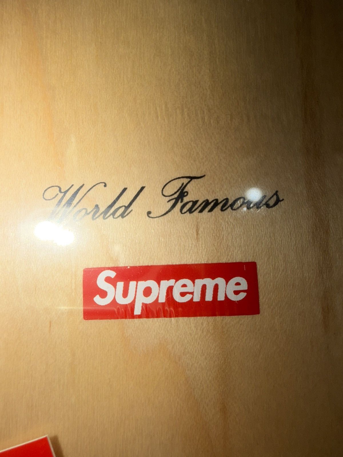 Supreme Supreme Arabic Deck Size ONE SIZE - 3 Thumbnail