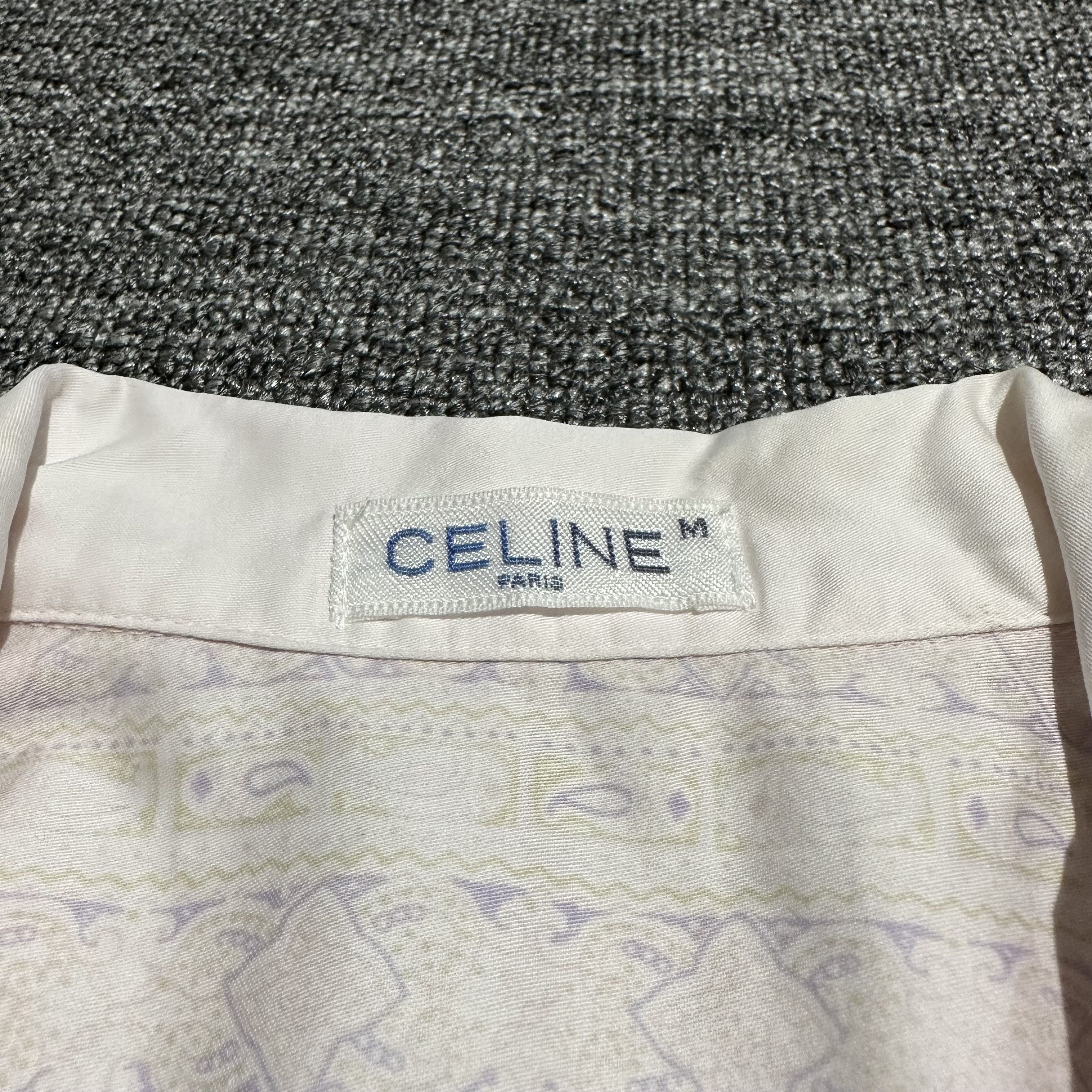 Celine Vintage Celine Button Ups Shirts Size US M / EU 48-50 / 2 - 10 Thumbnail