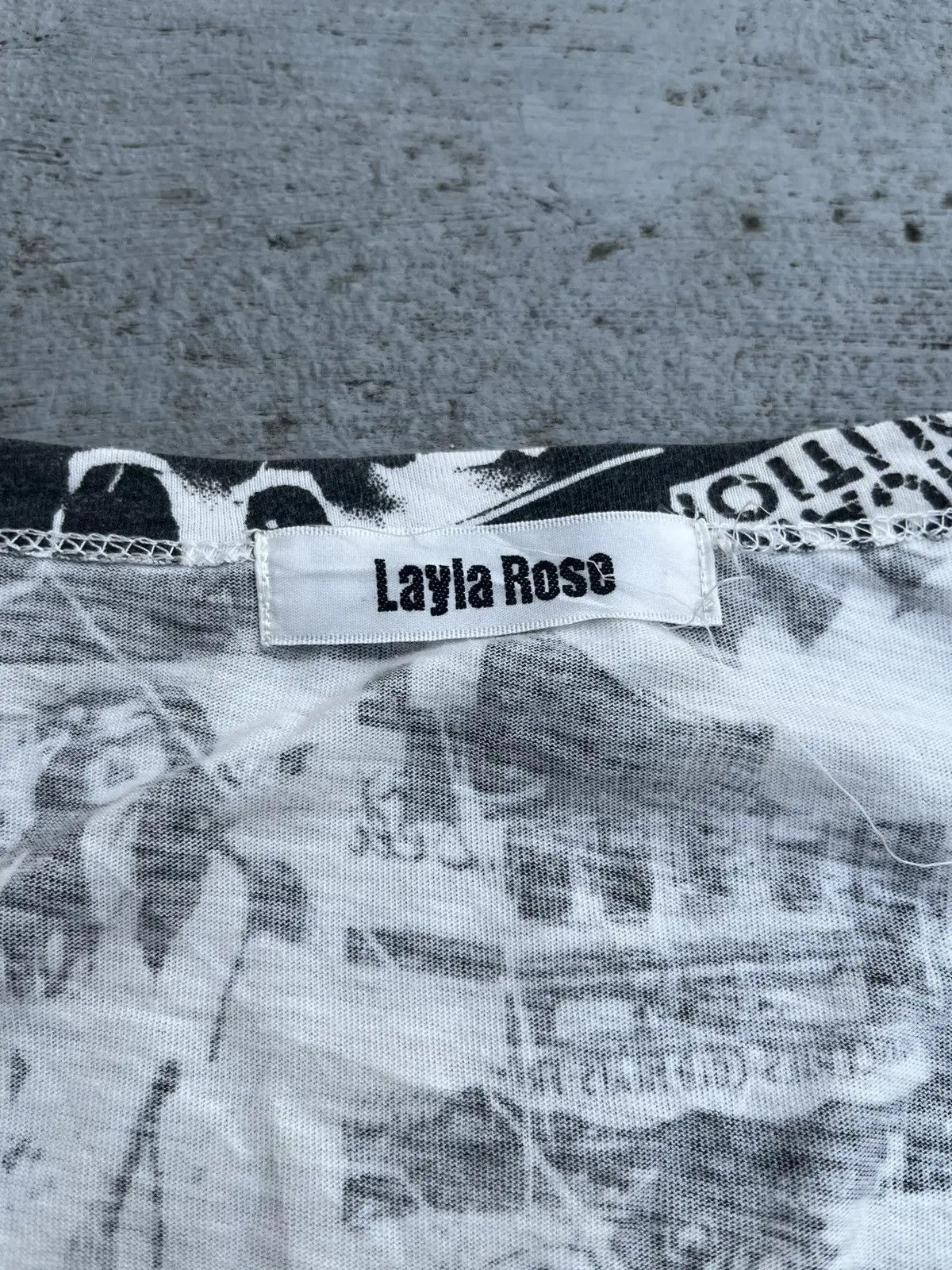 Hysteric Glamour Japanese Layla Rose Aop Print Longsleeve Size US S / EU 44-46 / 1 - 3 Thumbnail