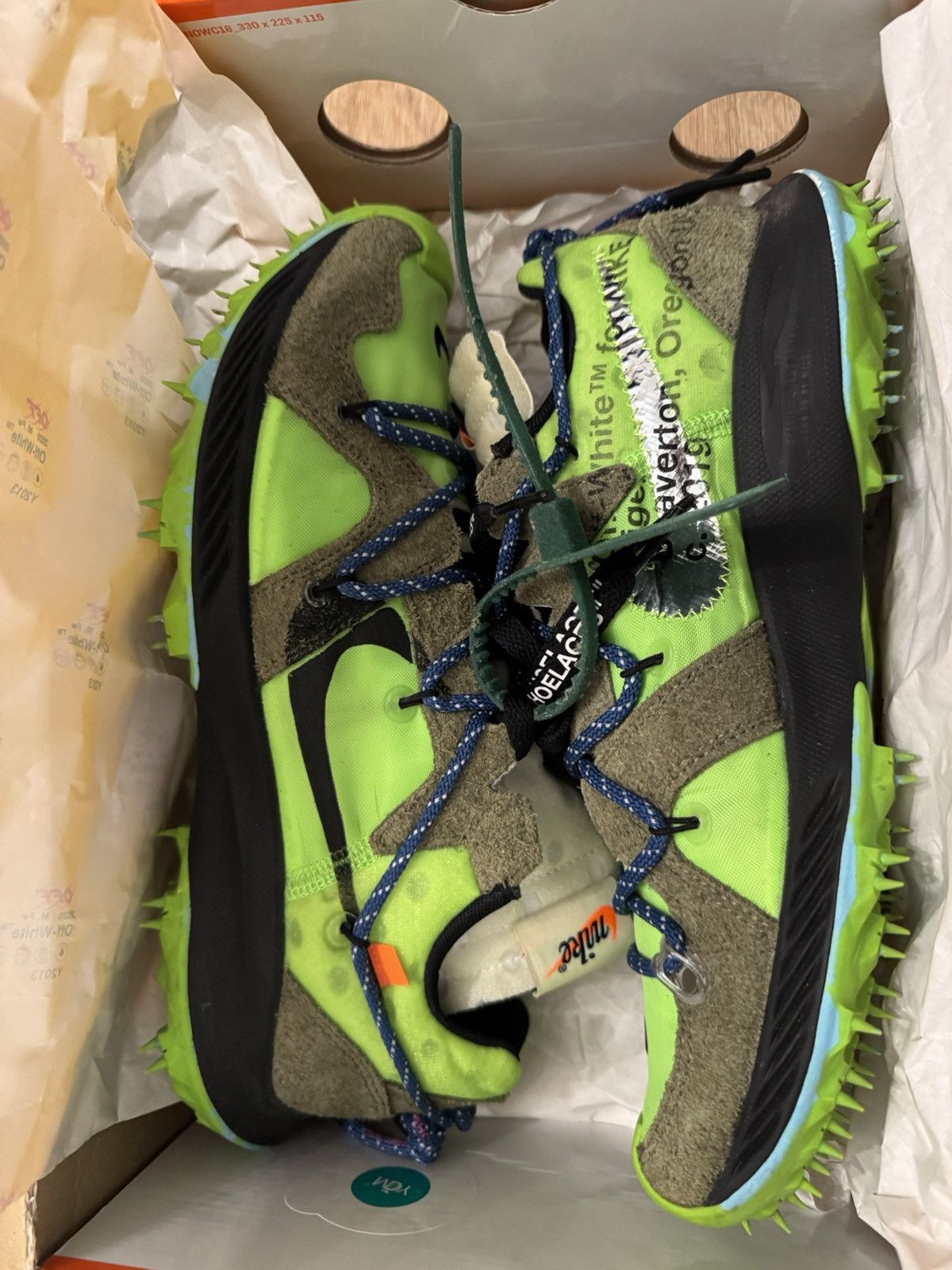 Nike × Off-White Nike Off-White x Air Zoom Terra Kiger 5 CD8179 Size 9 Size US 9 / EU 42 - 2 Thumbnail