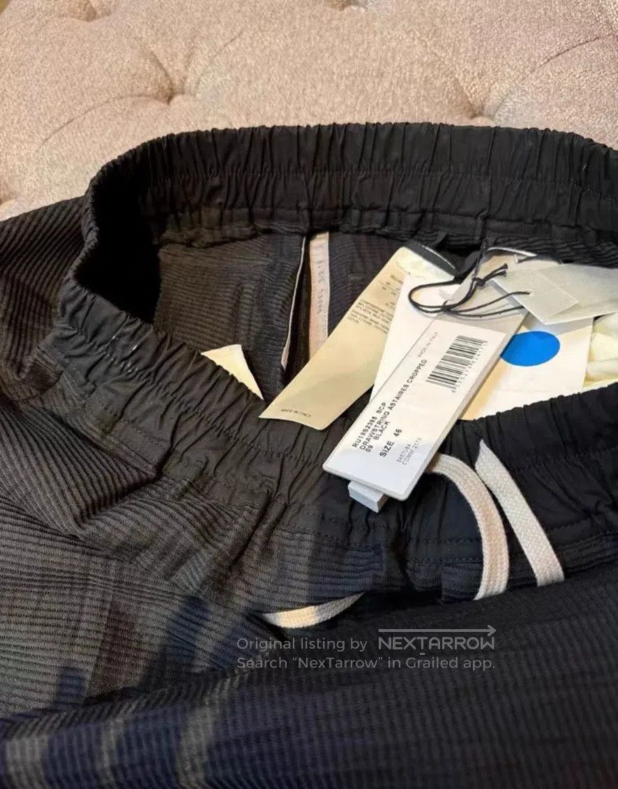 Rick Owens Rick Owens Black Cropped Trousers. Size US 30 / EU 46 - 4 Thumbnail