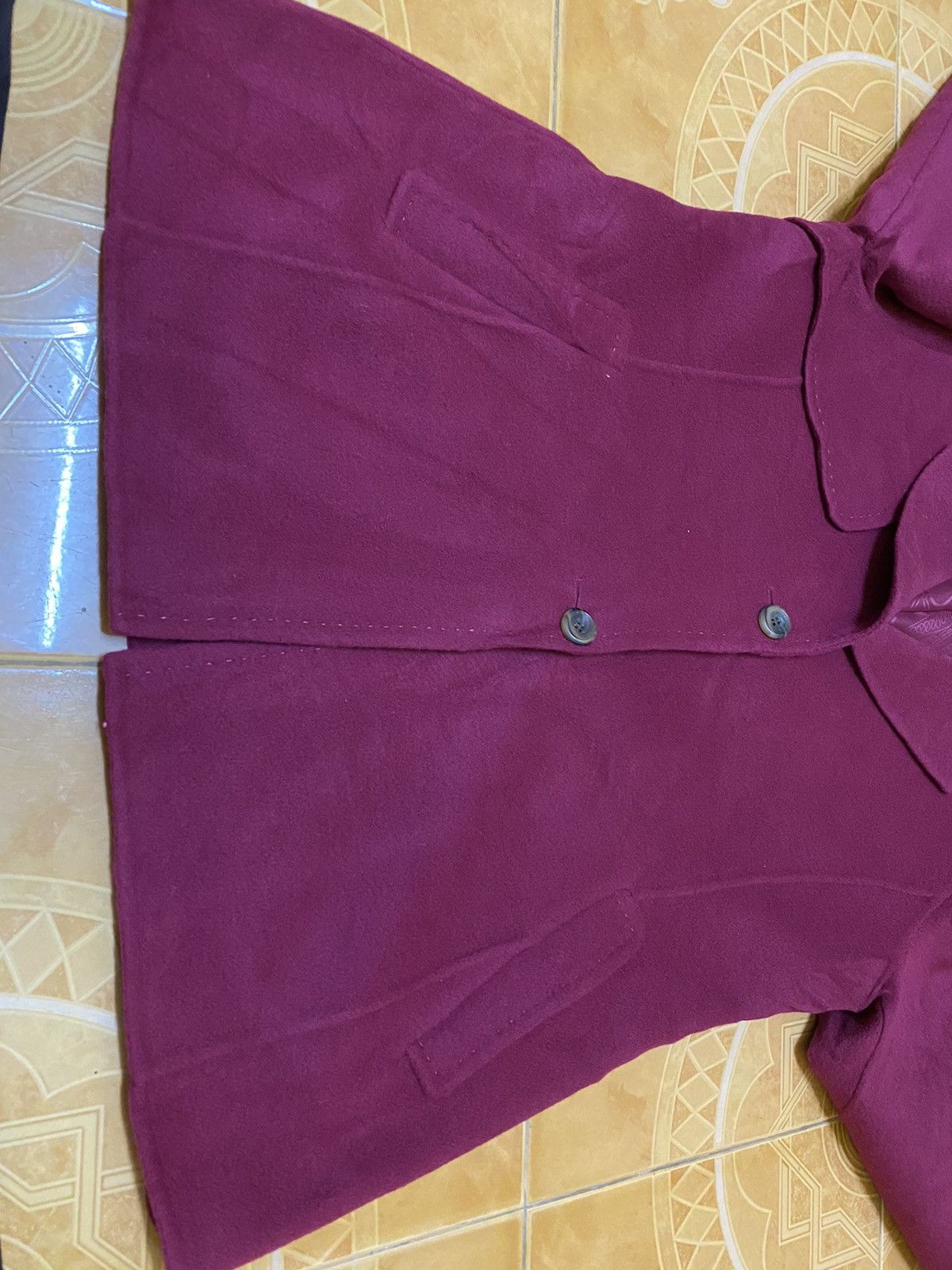 Japanese Brand × Other Crocodile Ladies Coat Handmade Size L / US 10 / IT 46 - 2 Thumbnail