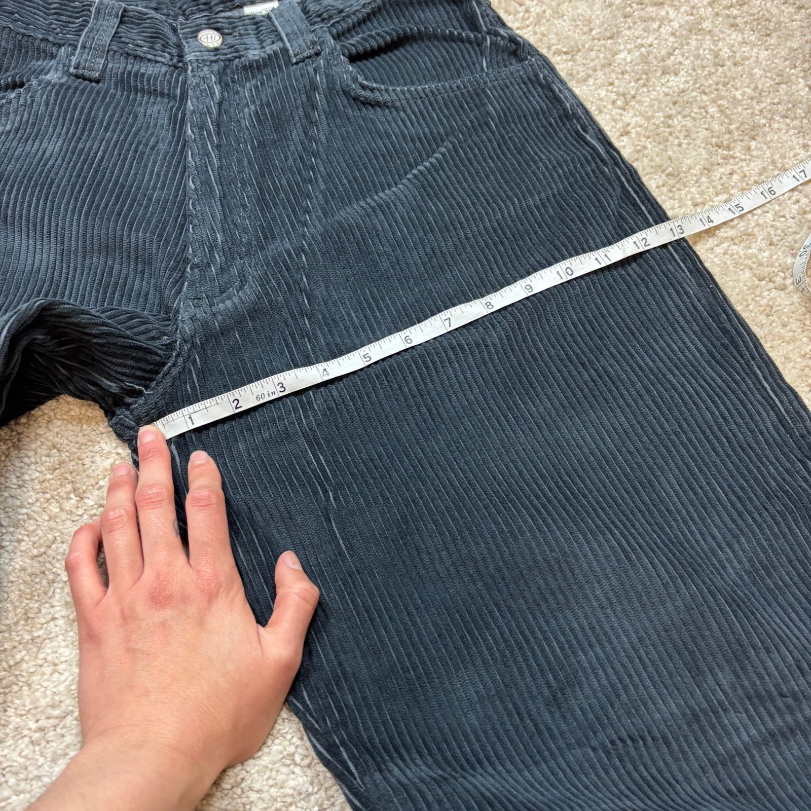 Vintage NWT Deadstock Vintage Hi Cutline Corduroy Baggy Pants 30x31 Size US 30 / EU 46 - 7 Thumbnail