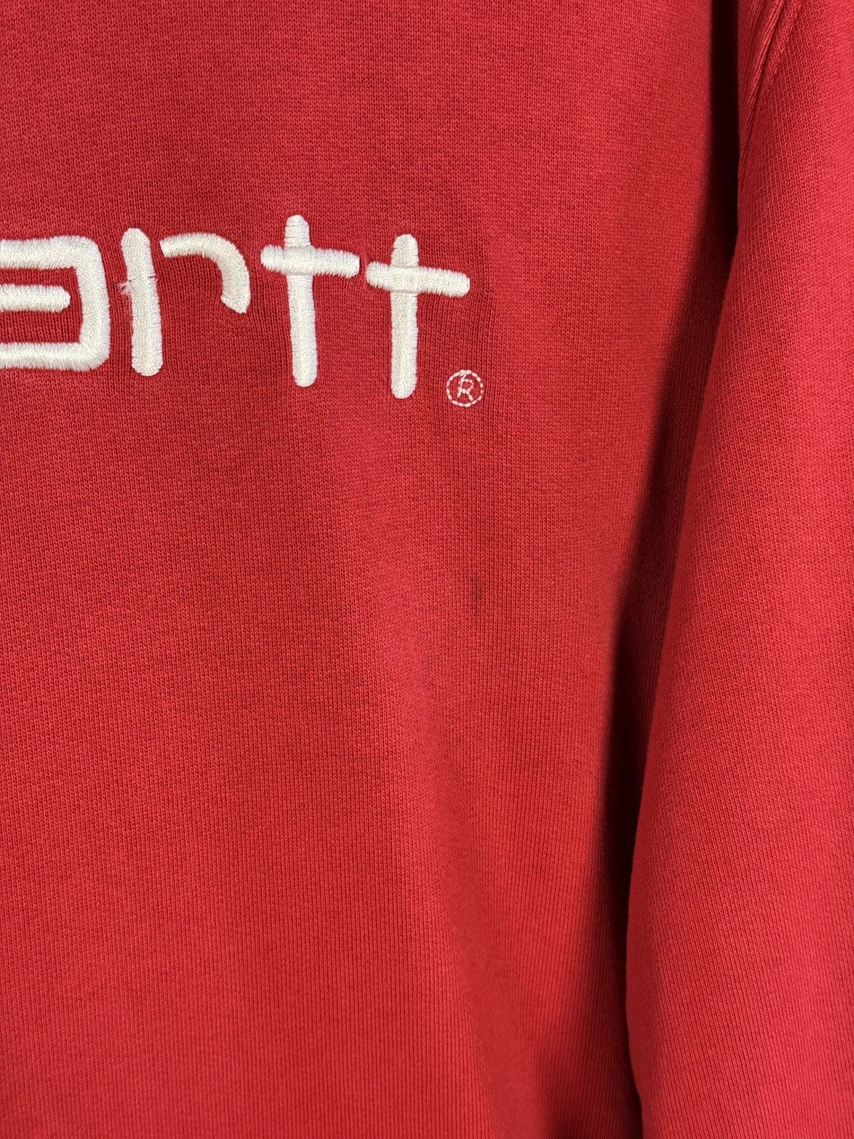 Carhartt Carhartt Hooded Sweat Hoodie Big Logo Vintage Y2K Size L Size US L / EU 52-54 / 3 - 15 Thumbnail